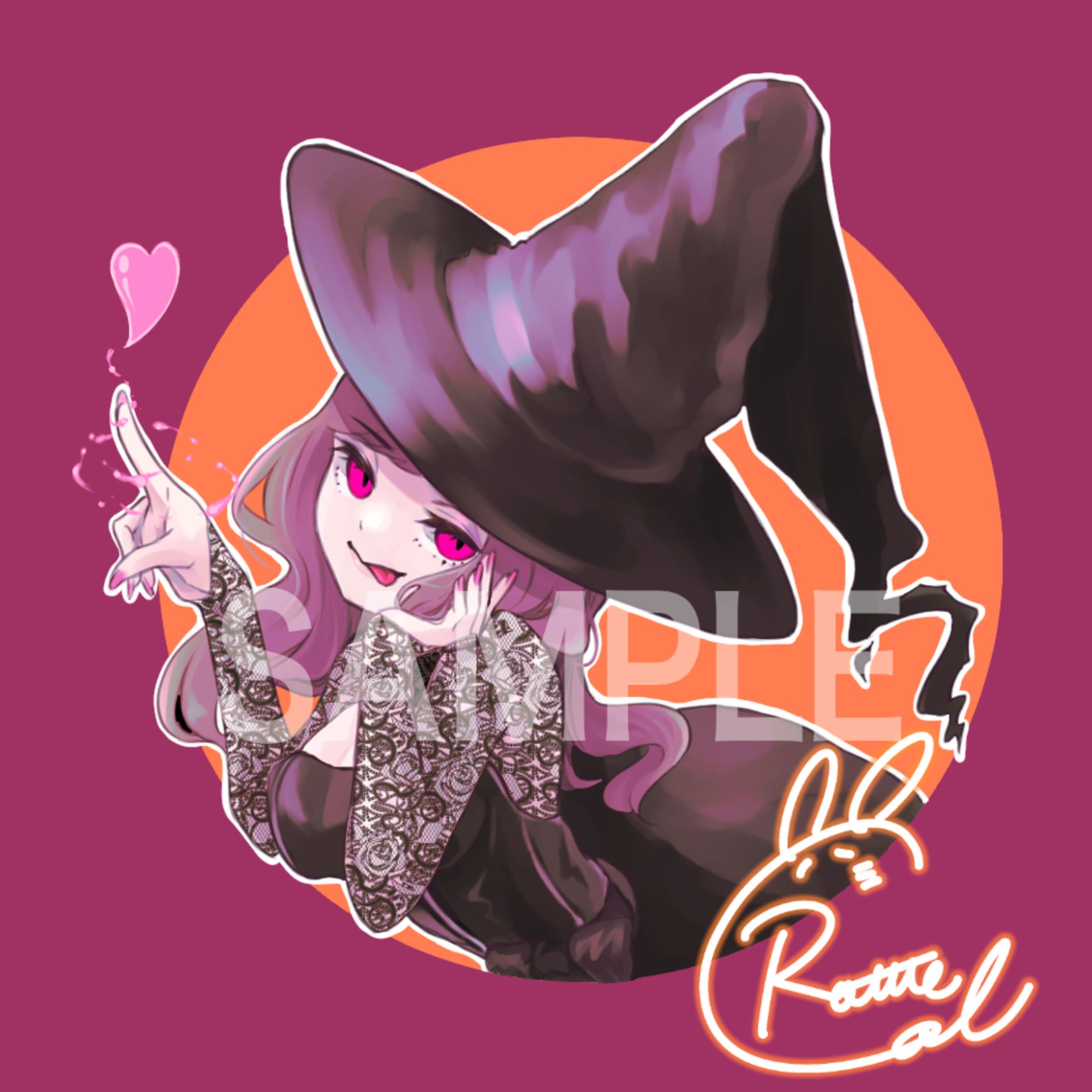 【無償アイコン企画】魔女-1
