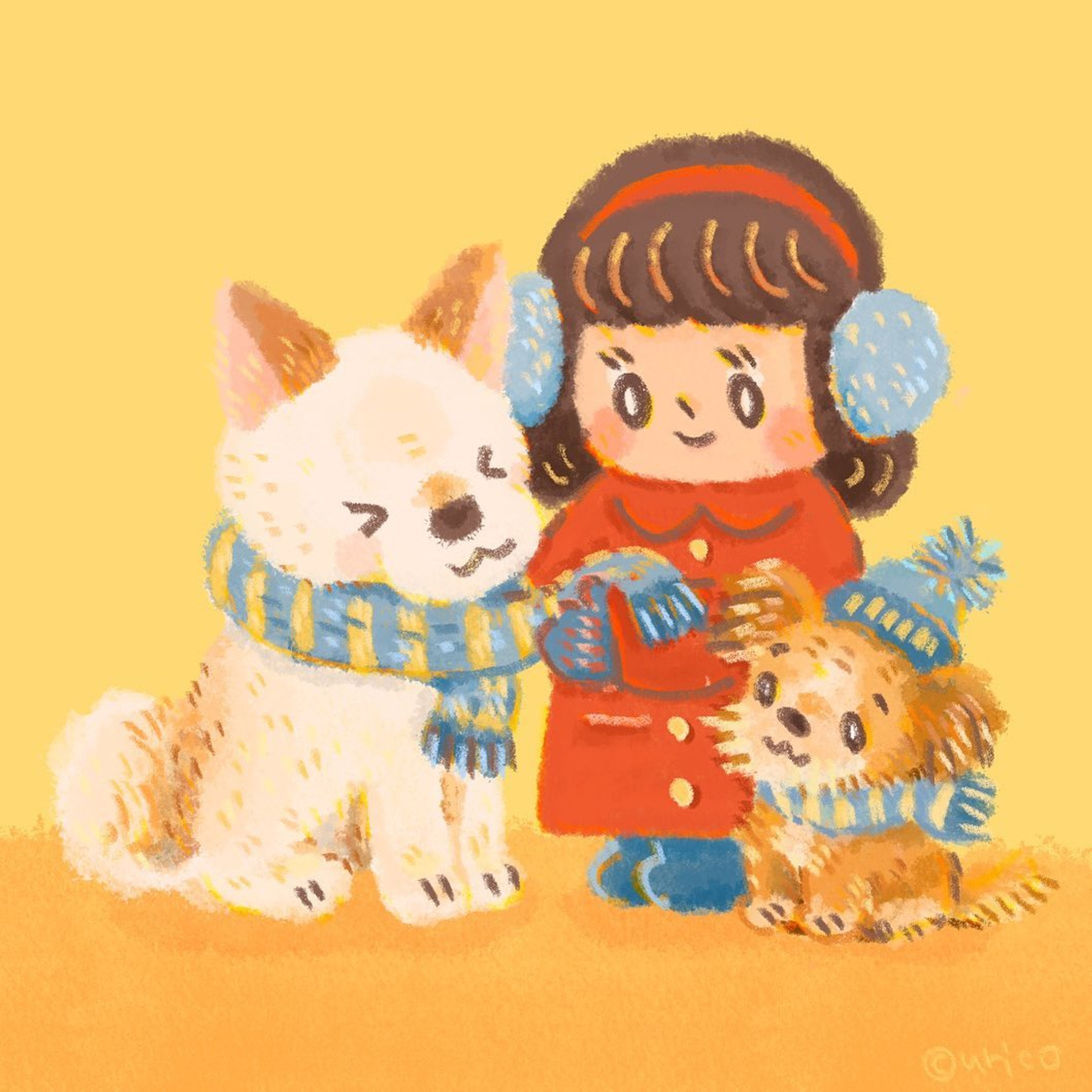 マフラーまいてあげるね❄️

@rui_8929_lesoraba 娘ちゃんとお兄ちゃんズ描かせていただきました

#illust #artwork #illustration #drawing #cuteart #cuteartwork #kawaiiart #いらすと #イラスト #犬 #キャラクター #ほのぼの #絵  #いらすとぐらむ #イラストレーター #일러스트 #미술 #插图 #插畫 #犬イラスト#dogillustration #イラストグラム#animalillustration#オリジナルイラスト#柴犬#winterillustration#イラスト好きな人と繋がりたい#mix犬#kidsillustration-1
