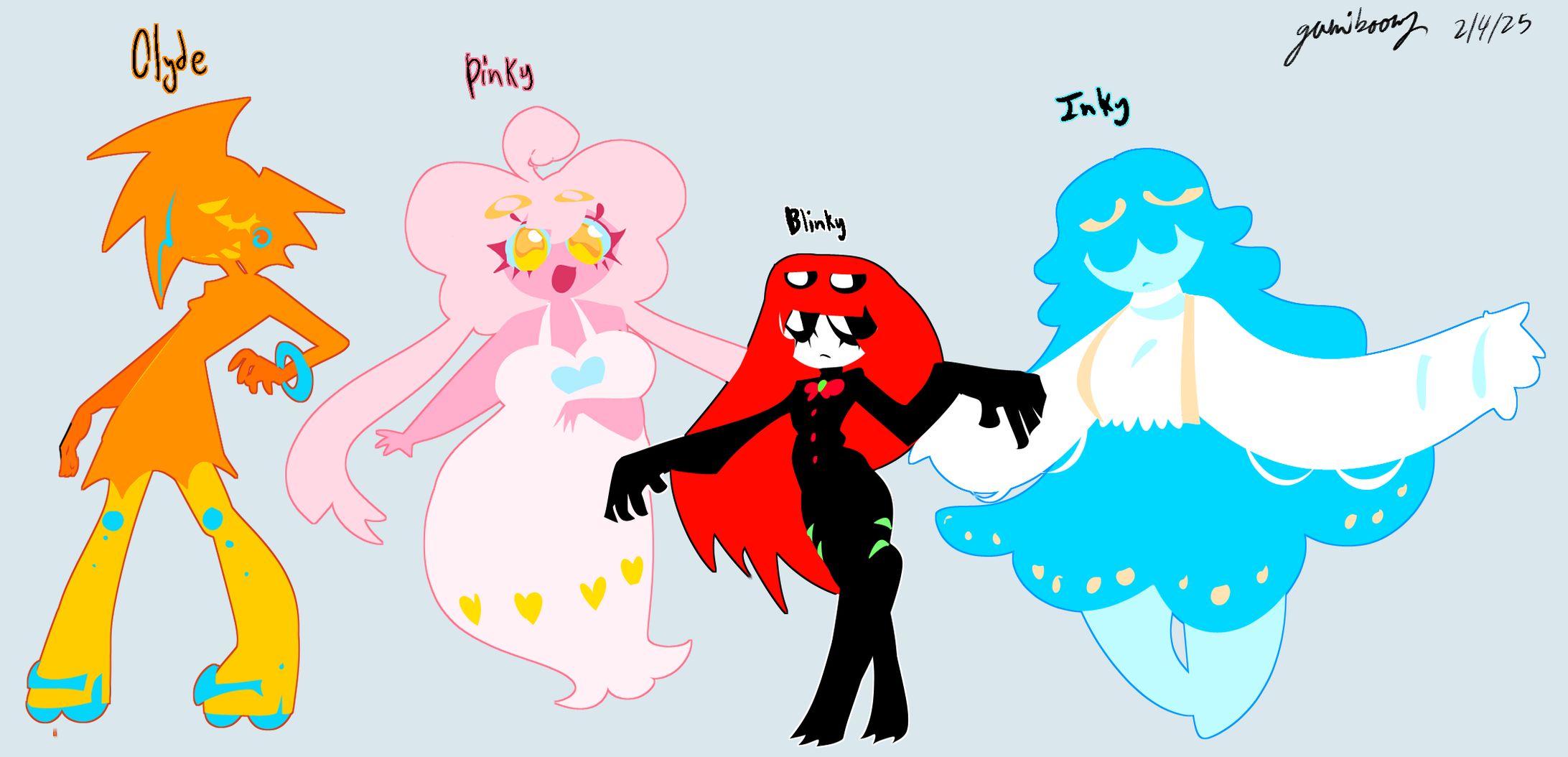 PAC-MAN Character design-1