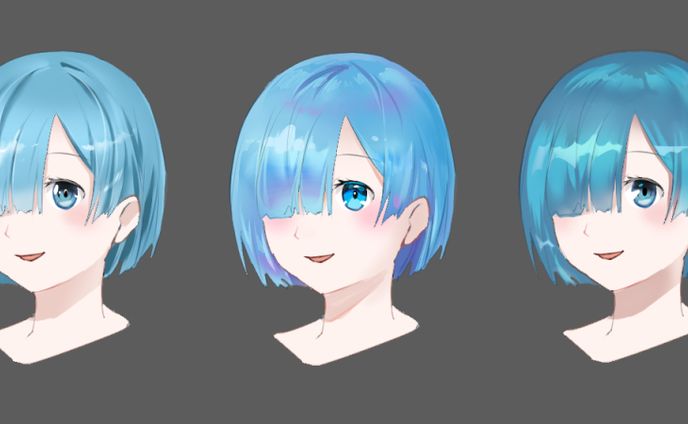 デフォルメグラデ