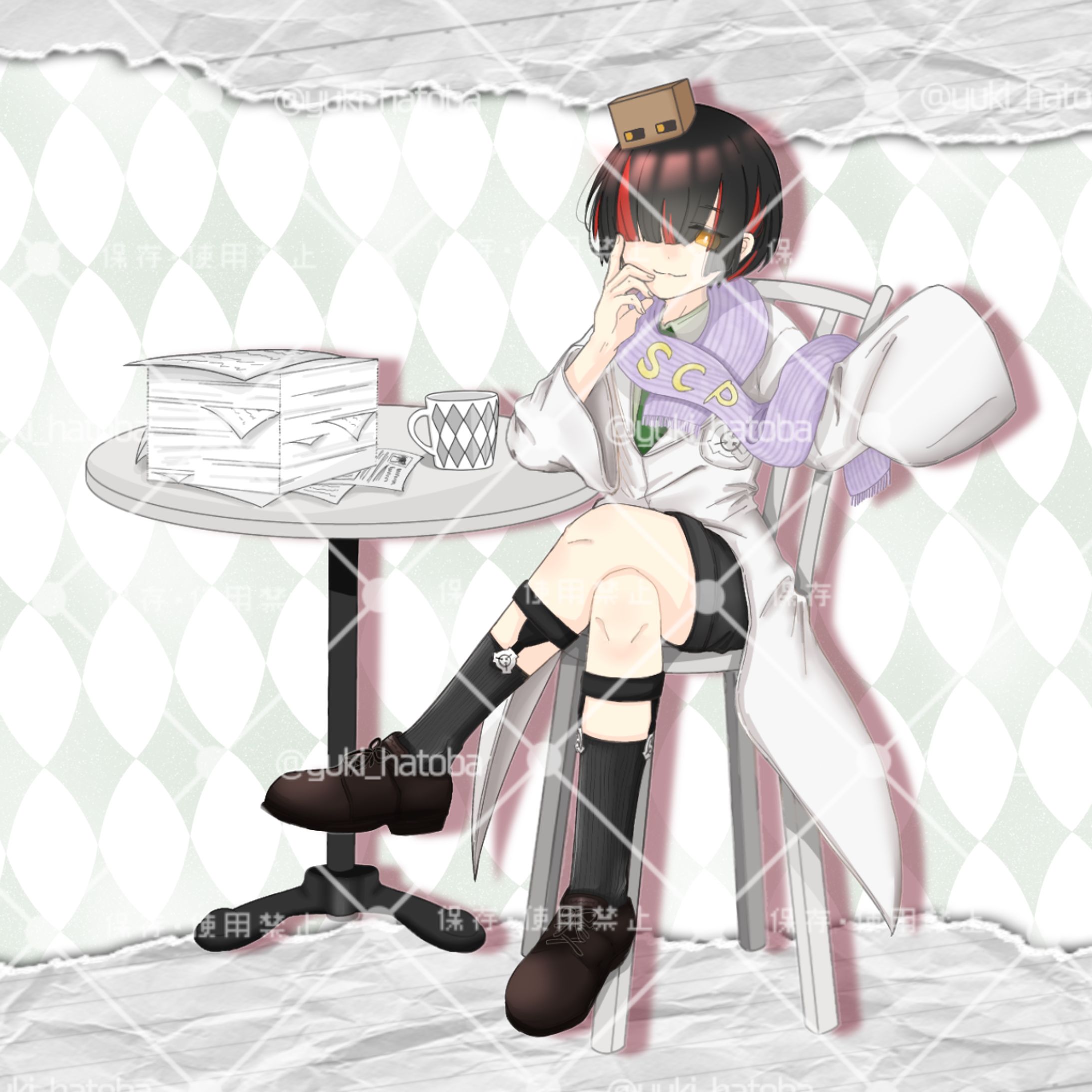 等身イラストサンプル-1