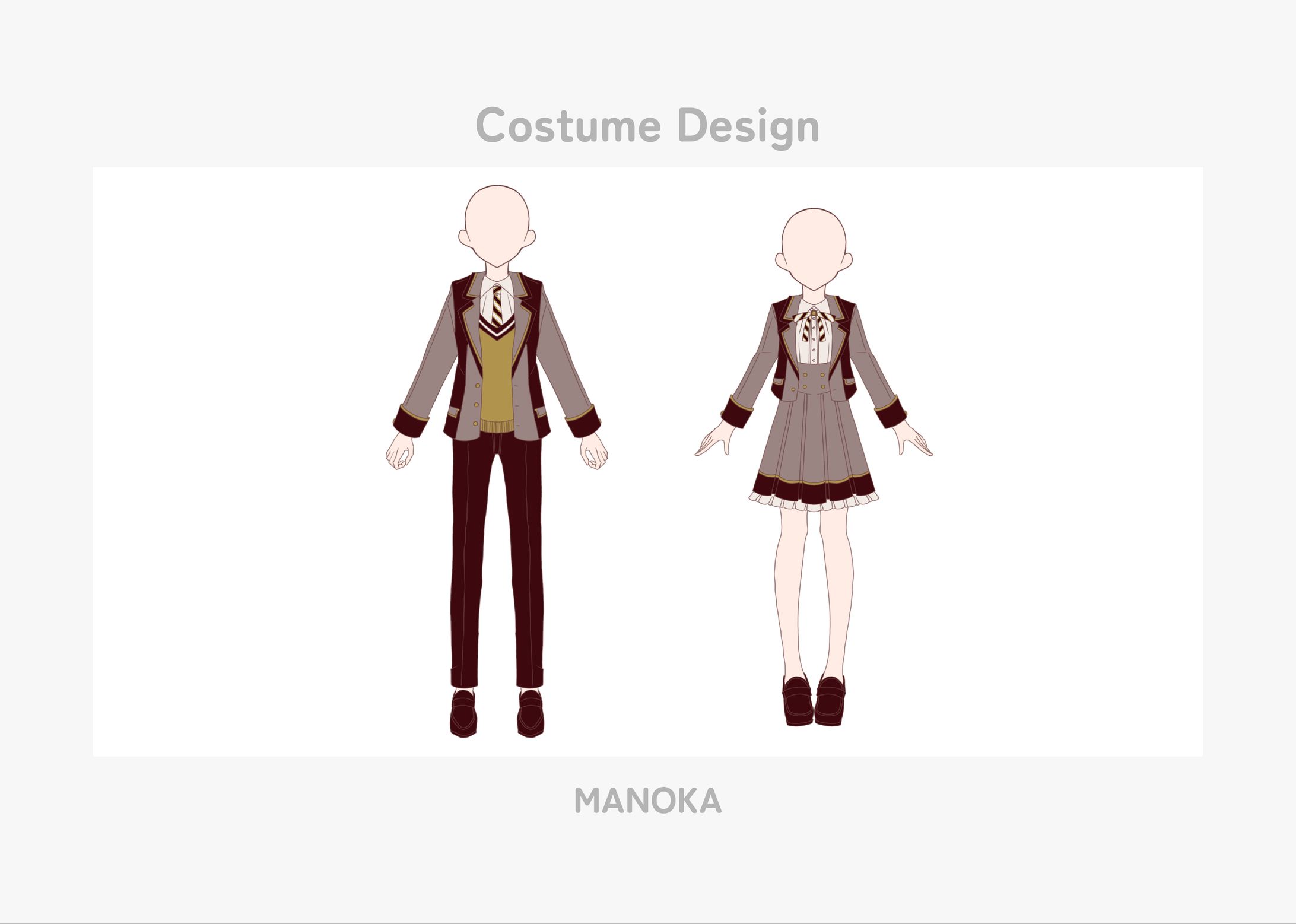 Costume Design／私立遠空学園制服-1