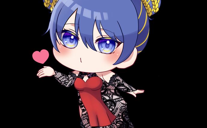 蝶月蒼さま SDイラスト