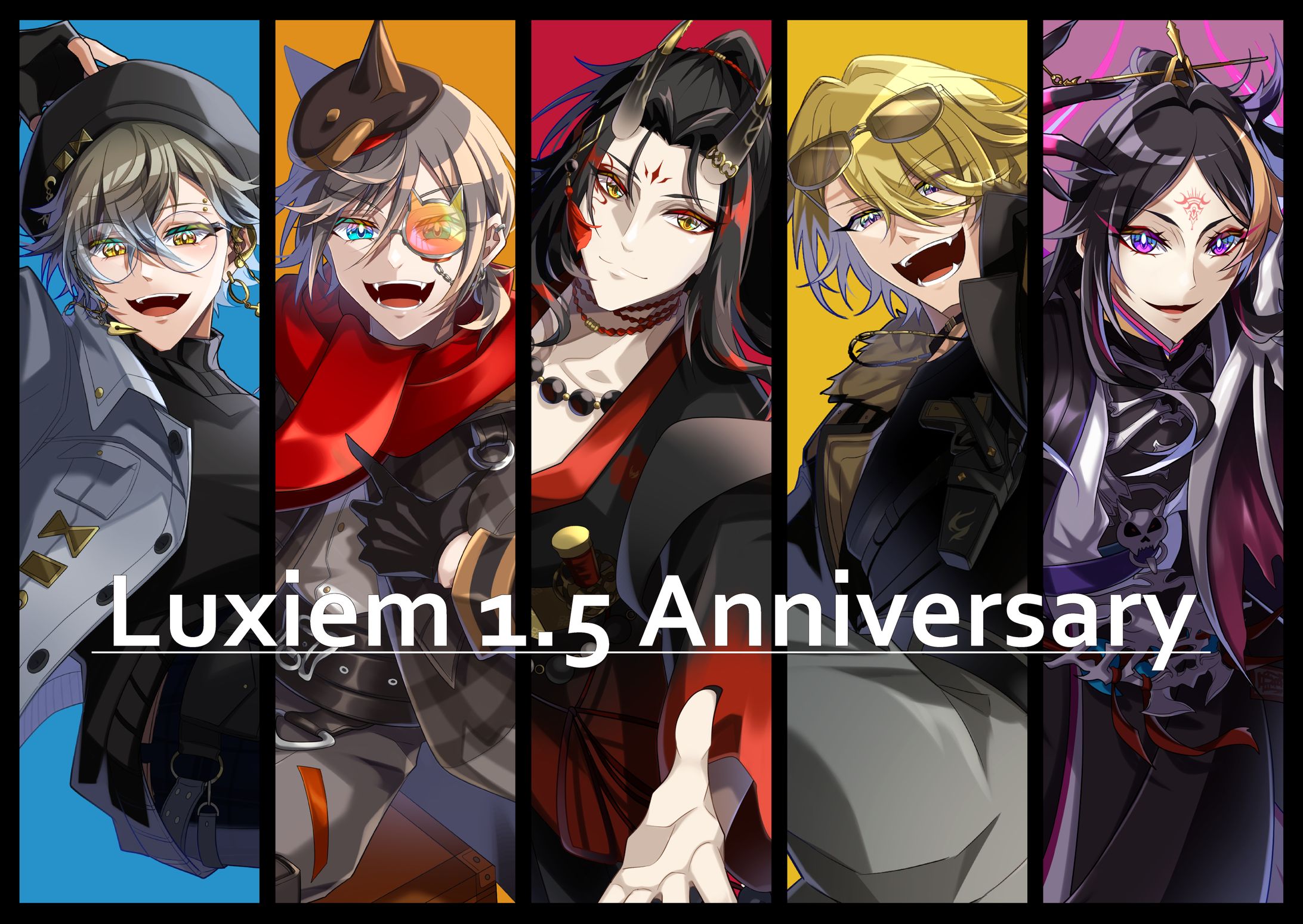 ファンアート　Luxiem1.5周年-1