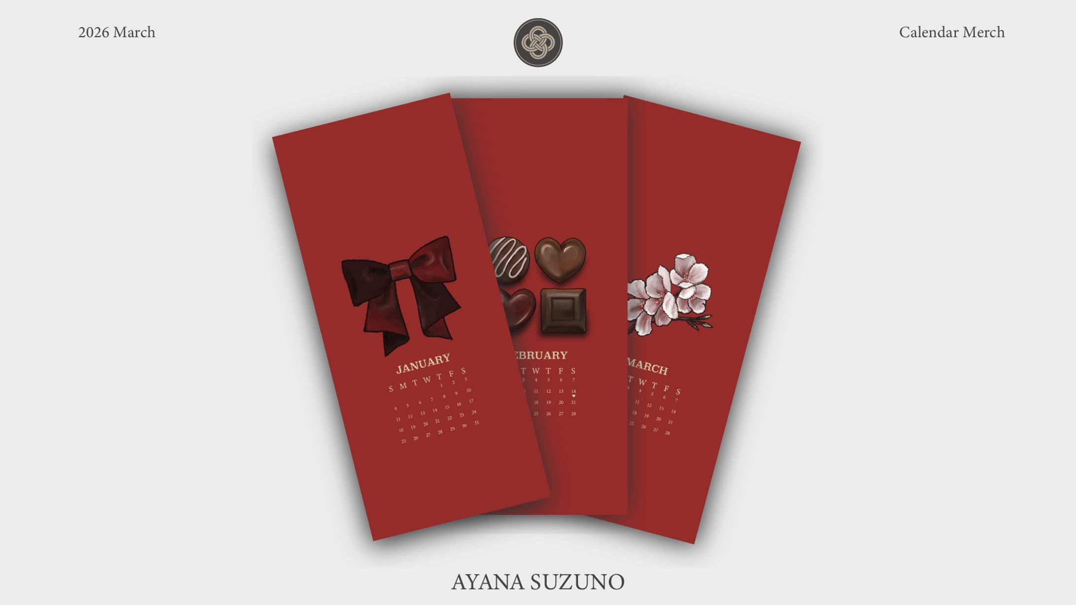 CALENDAR WALLPAPER : 花谷木ちよ-1