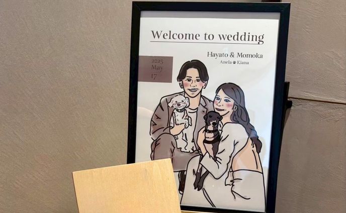 【Wedding】ウェルカムボード