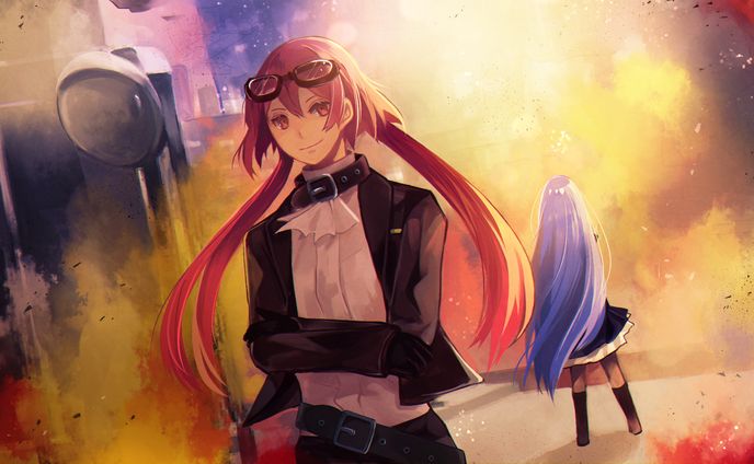 赤と青の少女たち