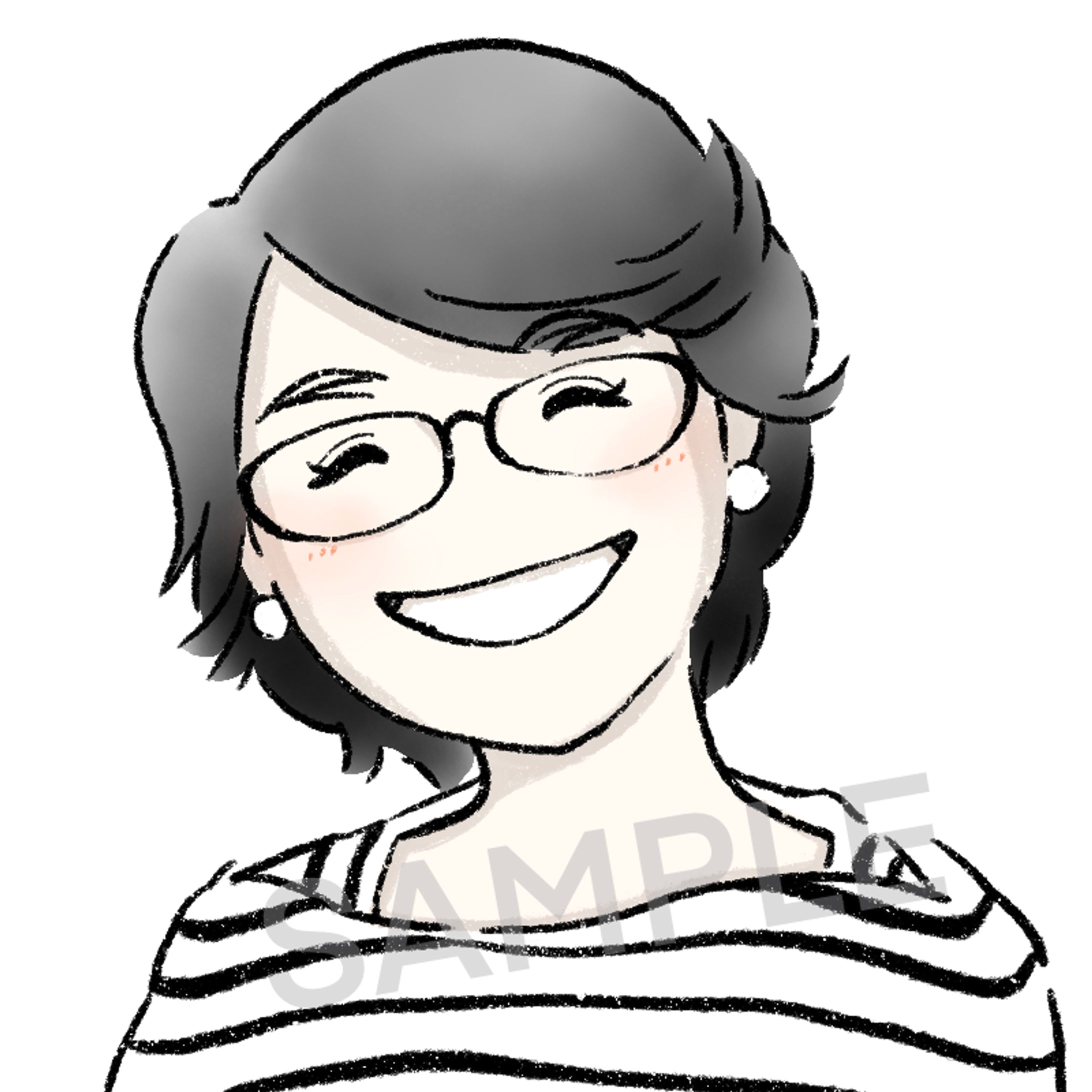 似顔絵イラスト｜サンドリーム販社さま-1
