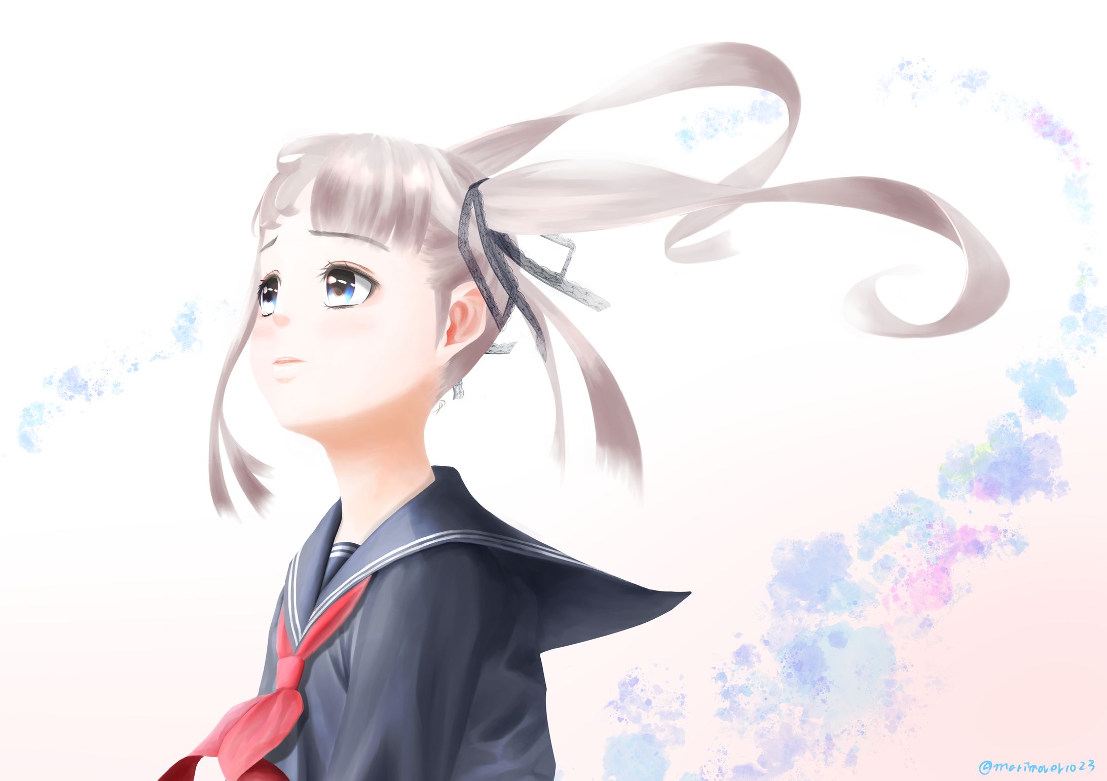 ツインテ女子-1