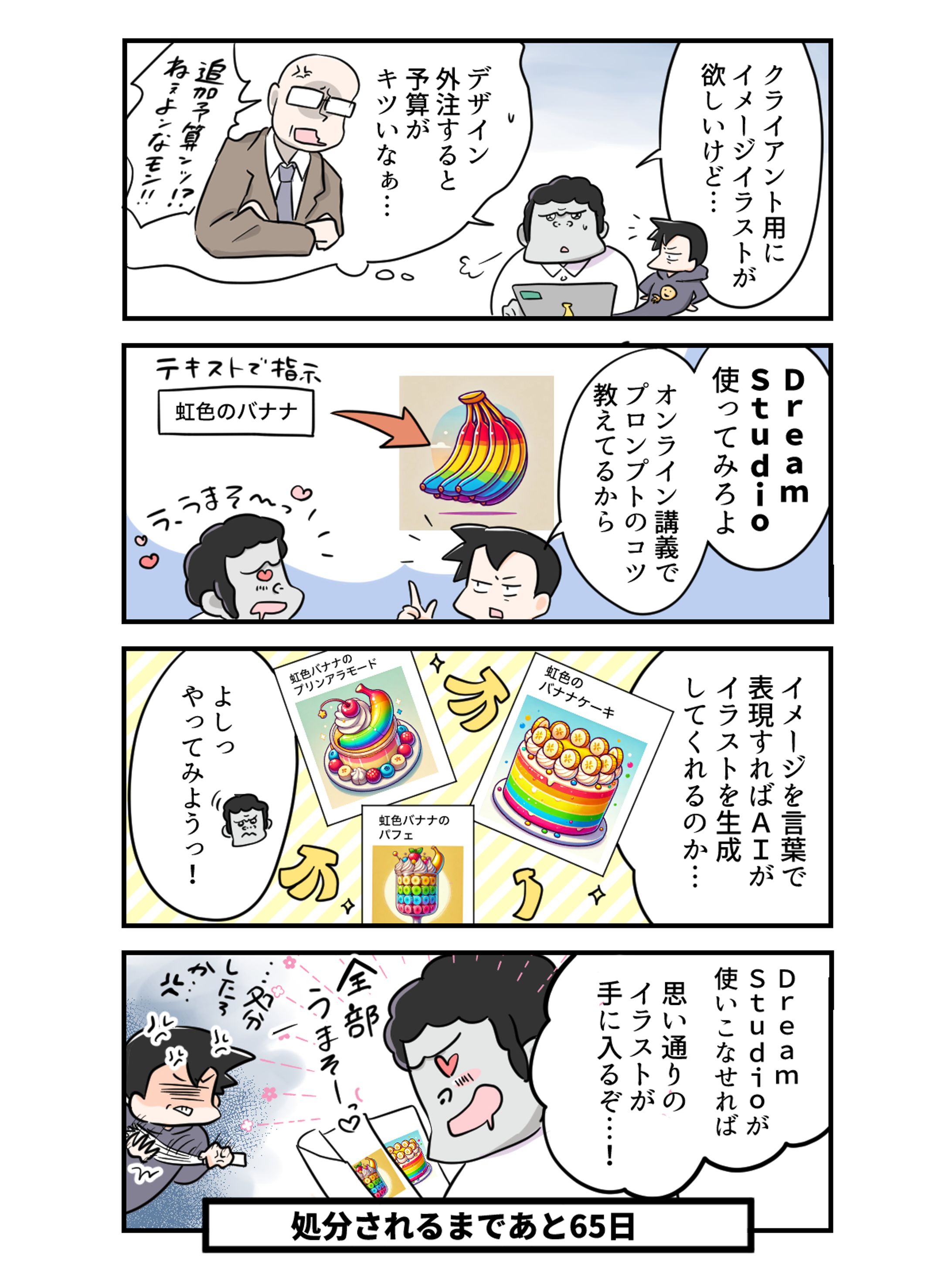 ホリエモンAI学校のPR用漫画-1