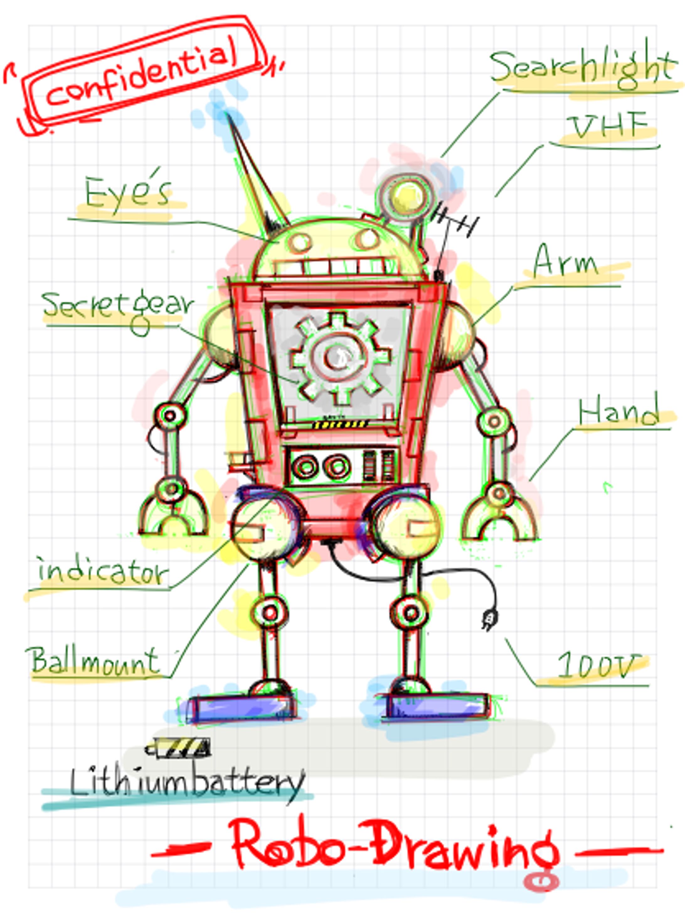 ロボ習作-1