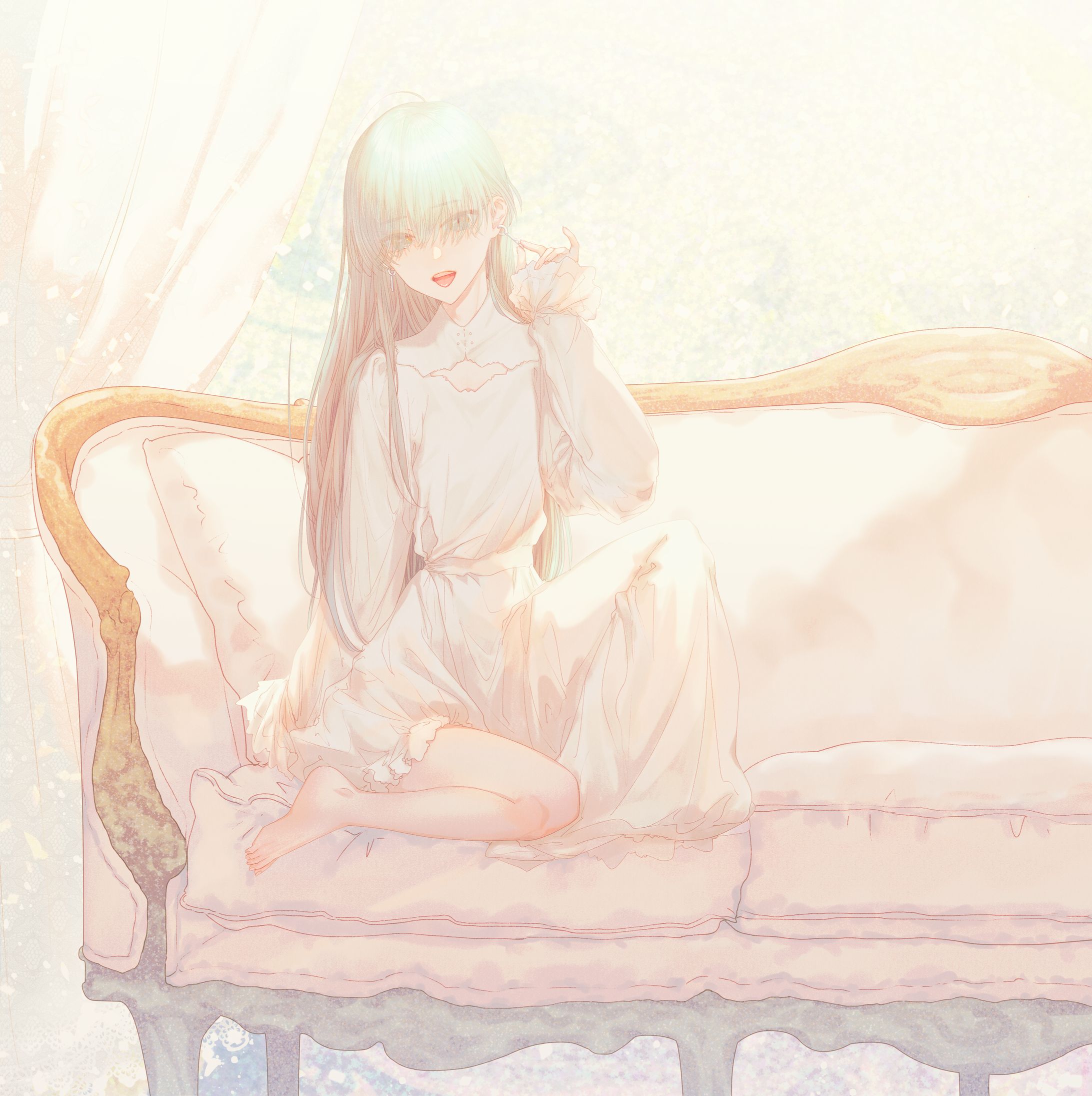 創作イラスト「不言色」-1