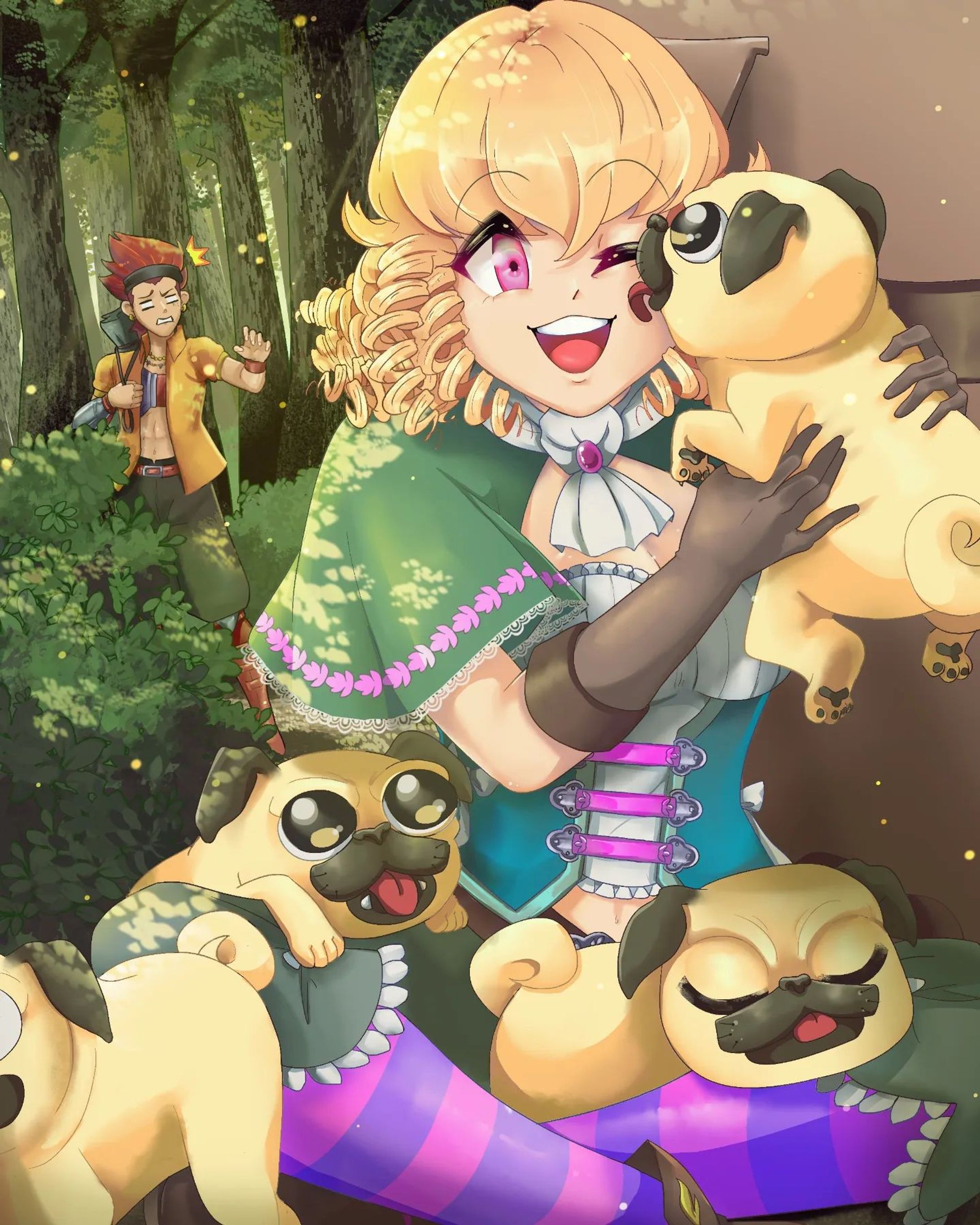 #dogs
#cute
#anime
#blonde
#pink-1