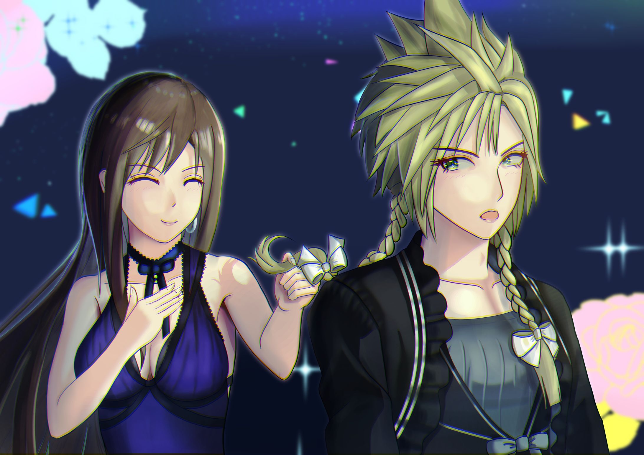 FF7　ティファ　クラウド-1