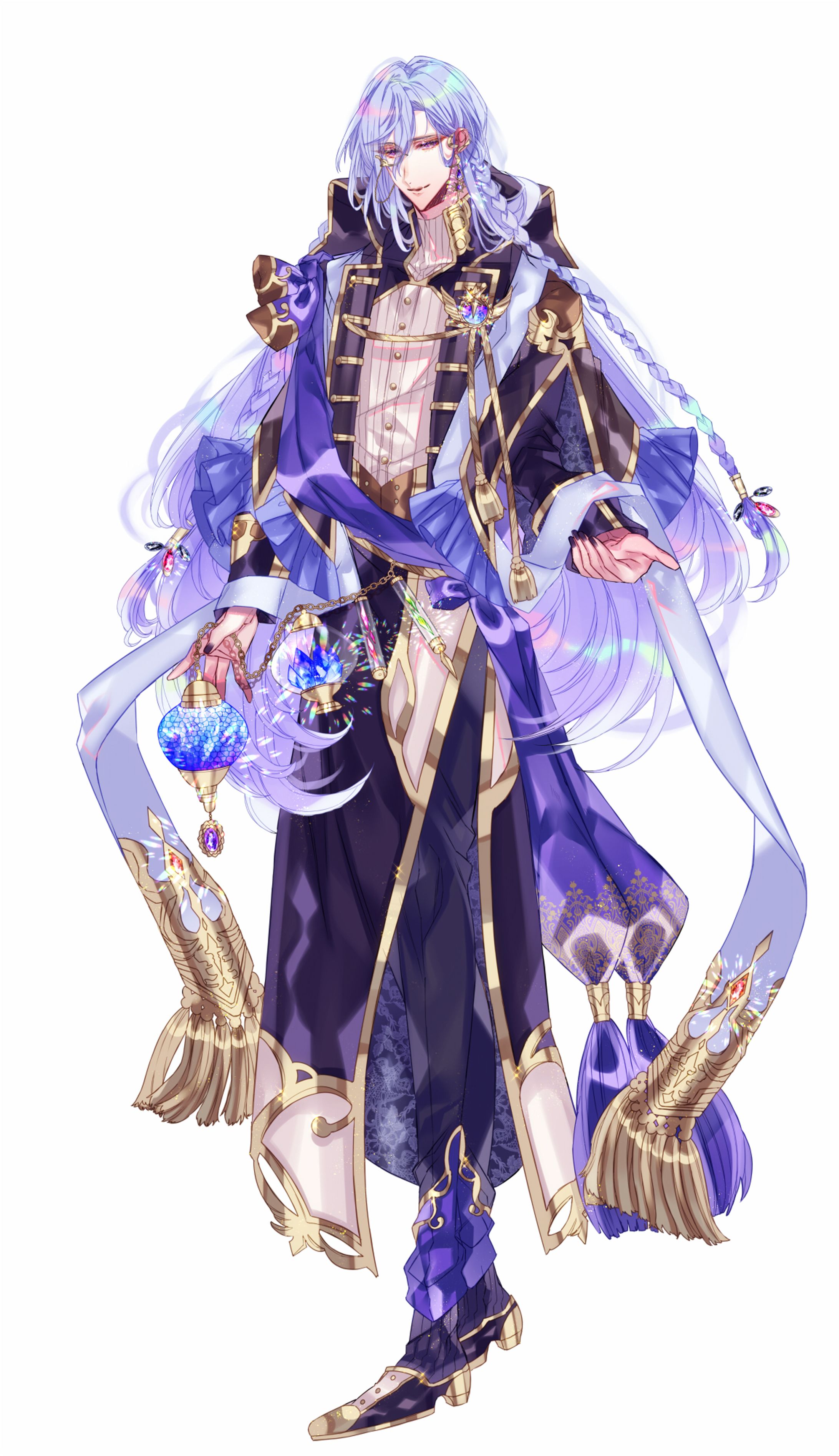 「KnightCaseFiles」立ち絵/トファーフ男-1