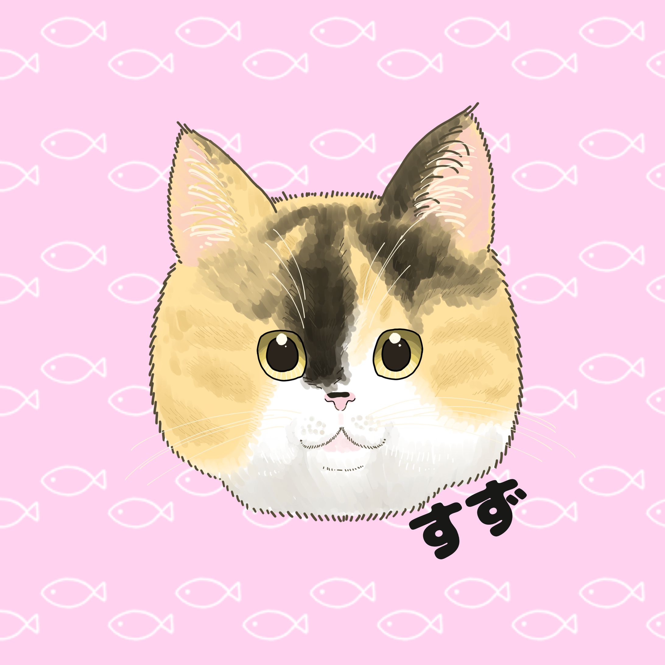 SNSアイコン受注【ねこ】-1