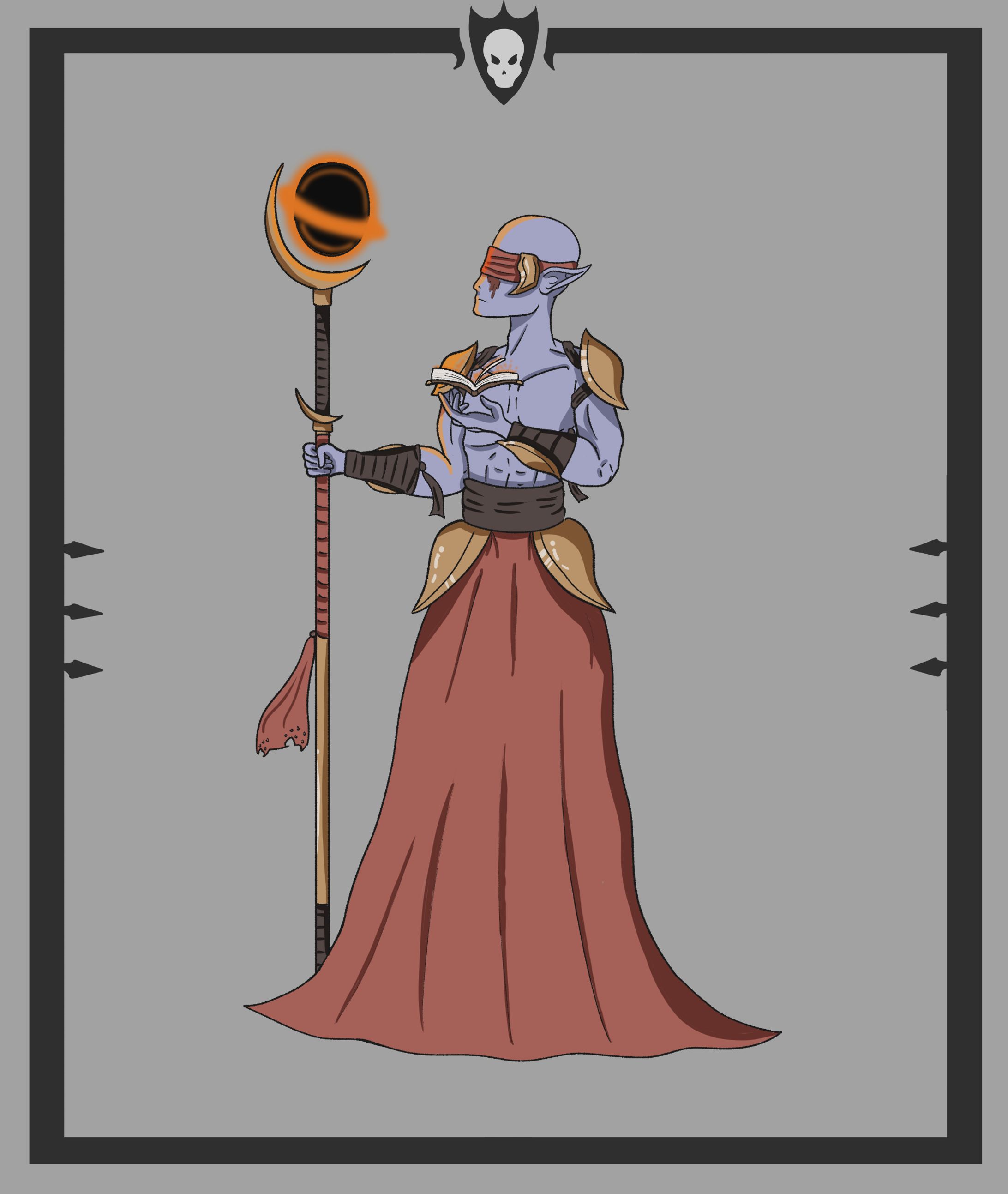 Dark Fantasy Sorcerer [OC - Halloween special]-1