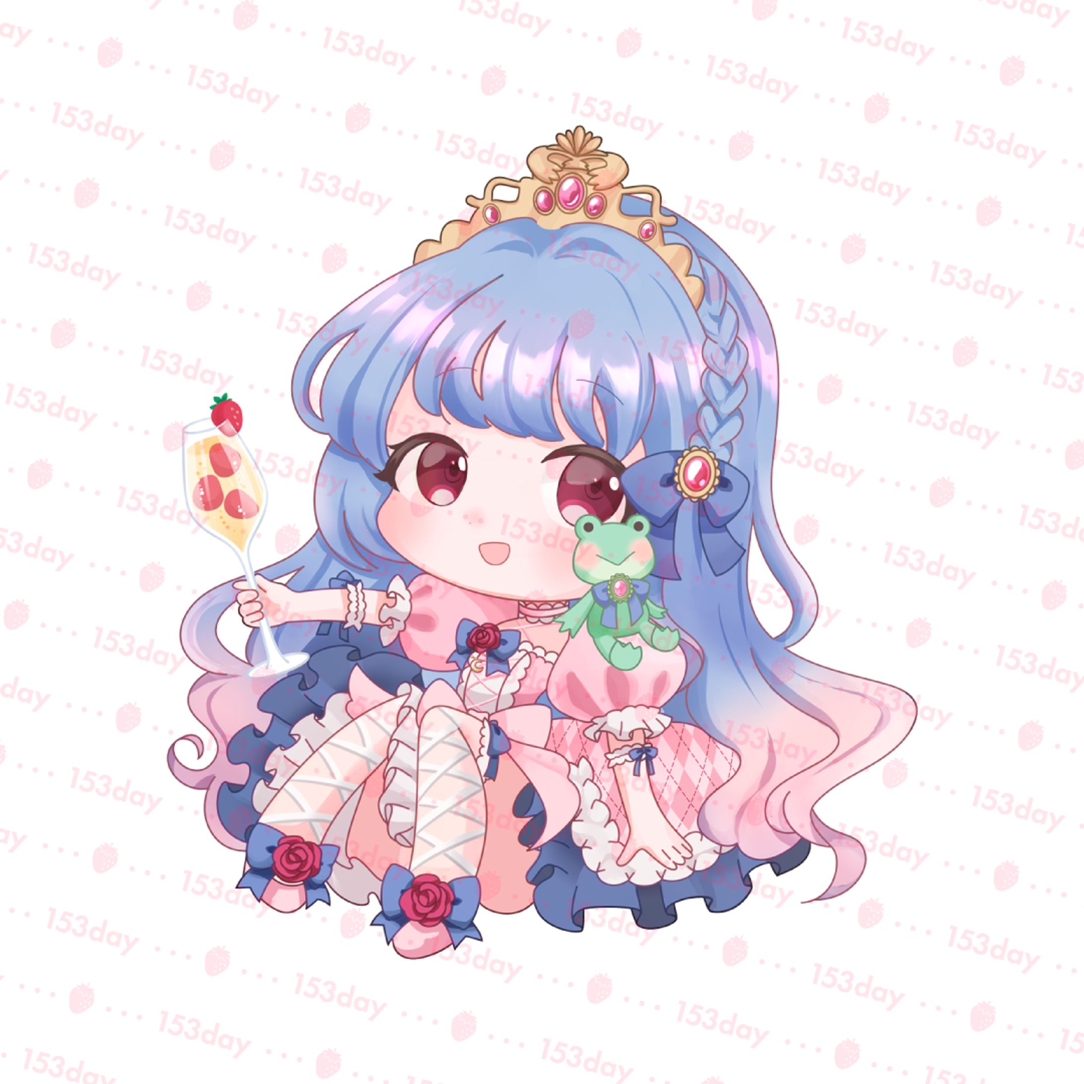 月城リリナ様　SDイラスト-1