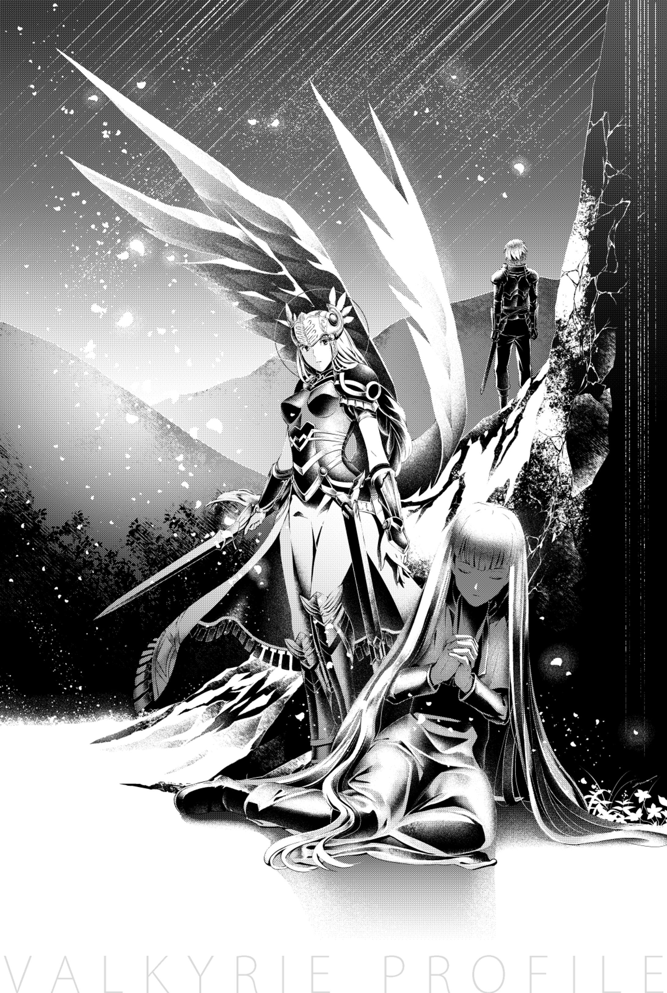 版権二次創作（モノクロ）-1