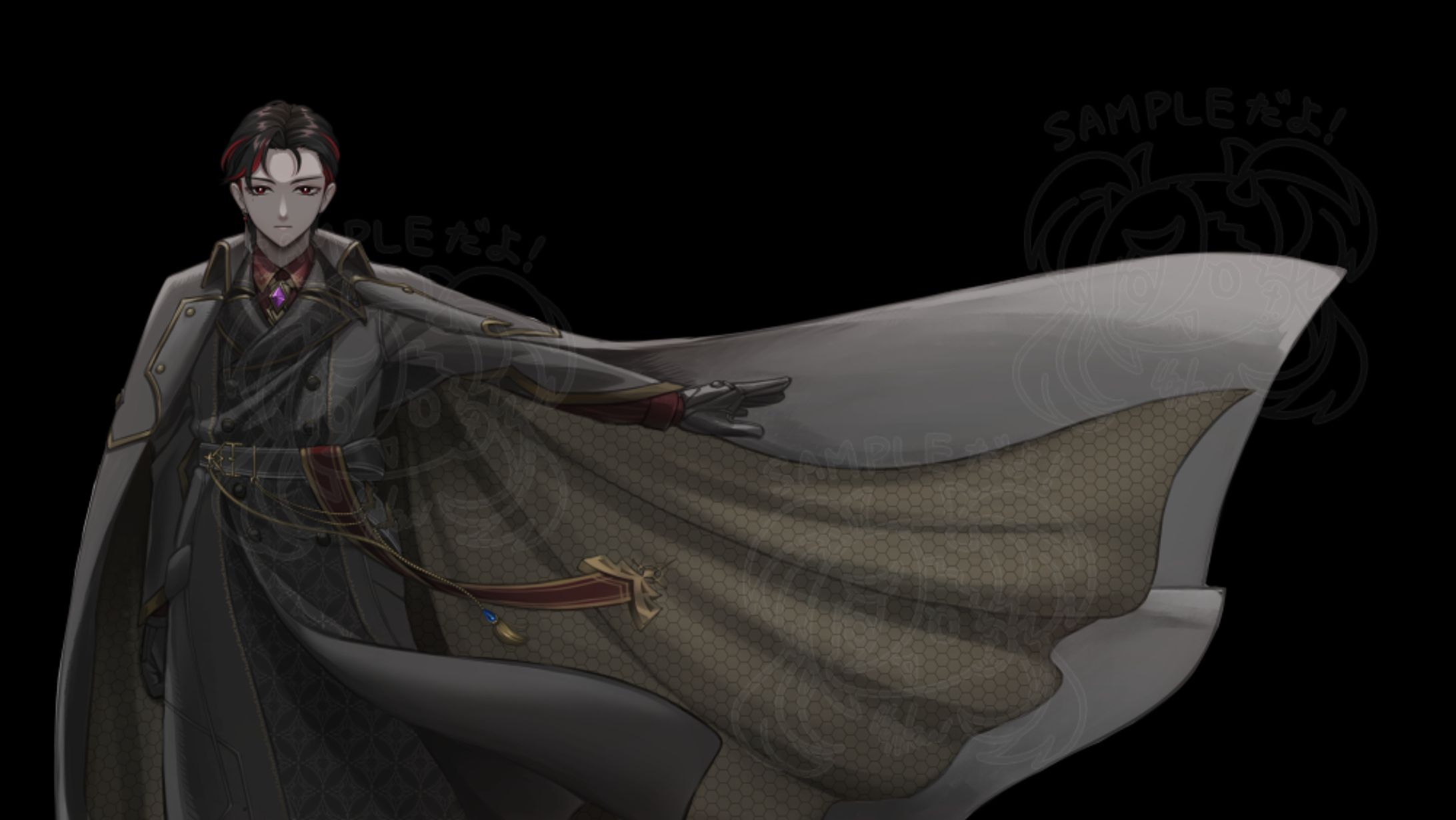 【歌ってみたイラスト】βios / Sawano Hiroyuki 【レイ・ド・ブラン】-1