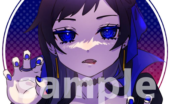 【sample】簡易イラスト