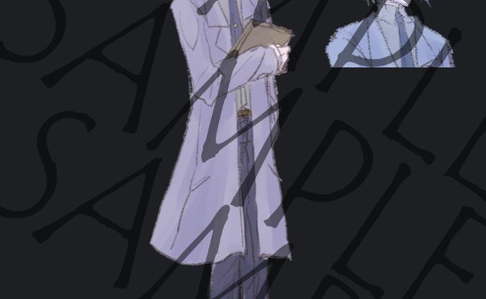 研究所っぽい方の立ち絵