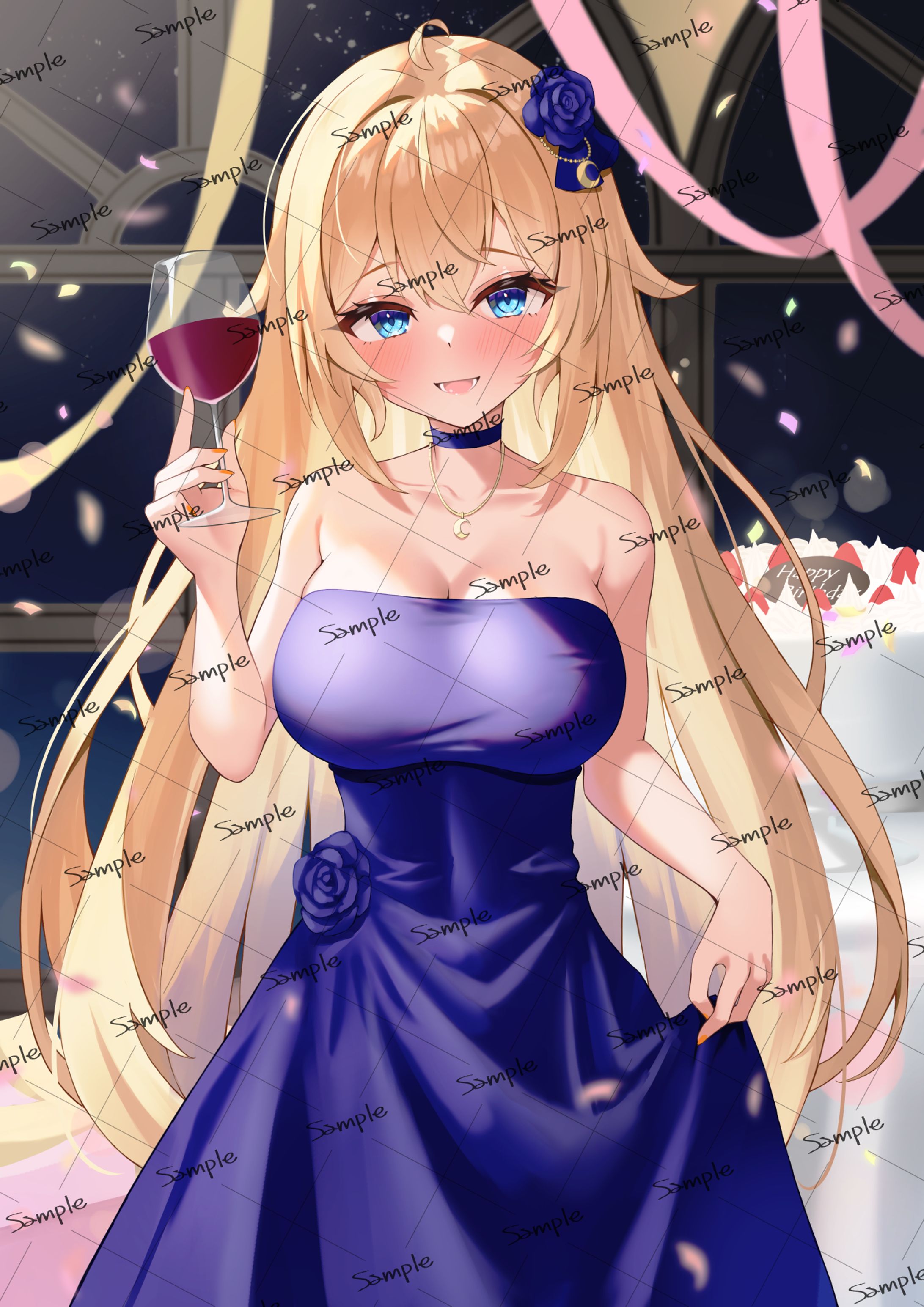アイシェ・ジブリール様　誕生日記念イラスト-1