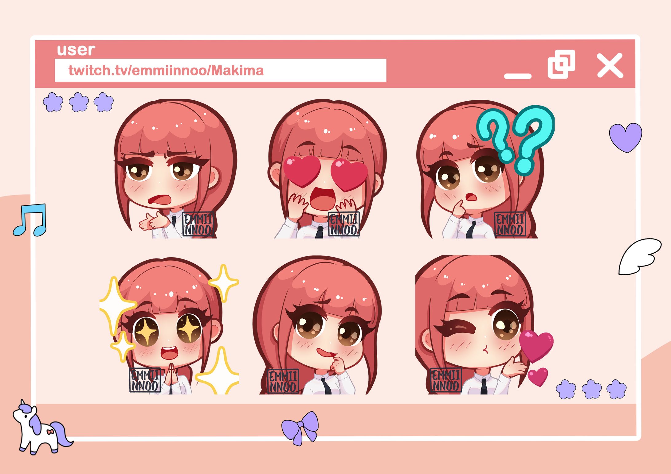 Makima Chainsawman Emotes-1