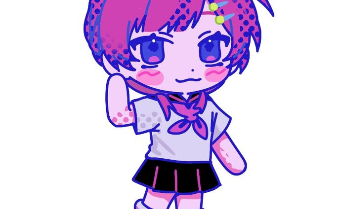 【創作】デフォルメイラスト