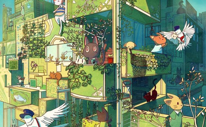 猫猫団地へようこそ