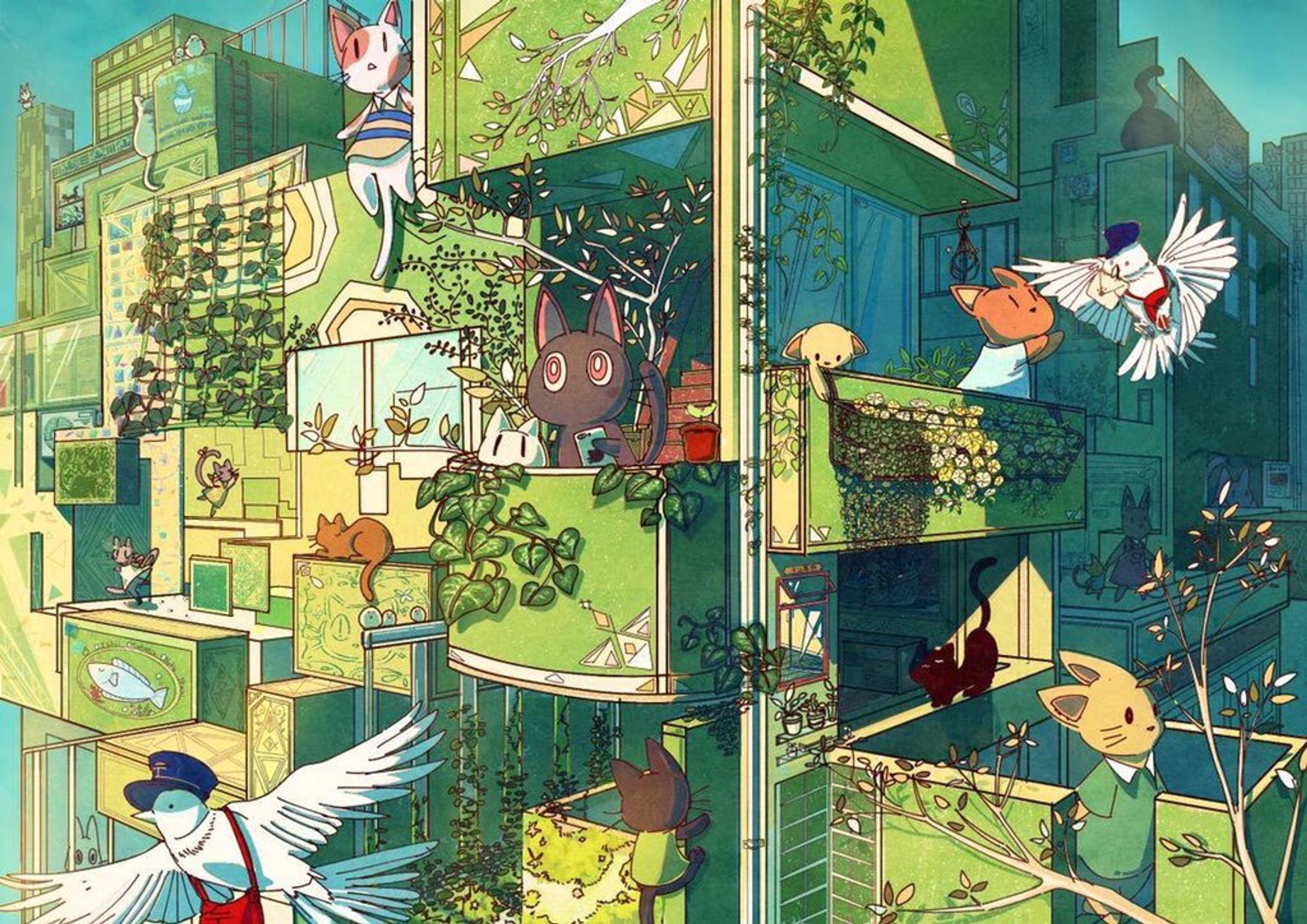 猫猫団地へようこそ-1