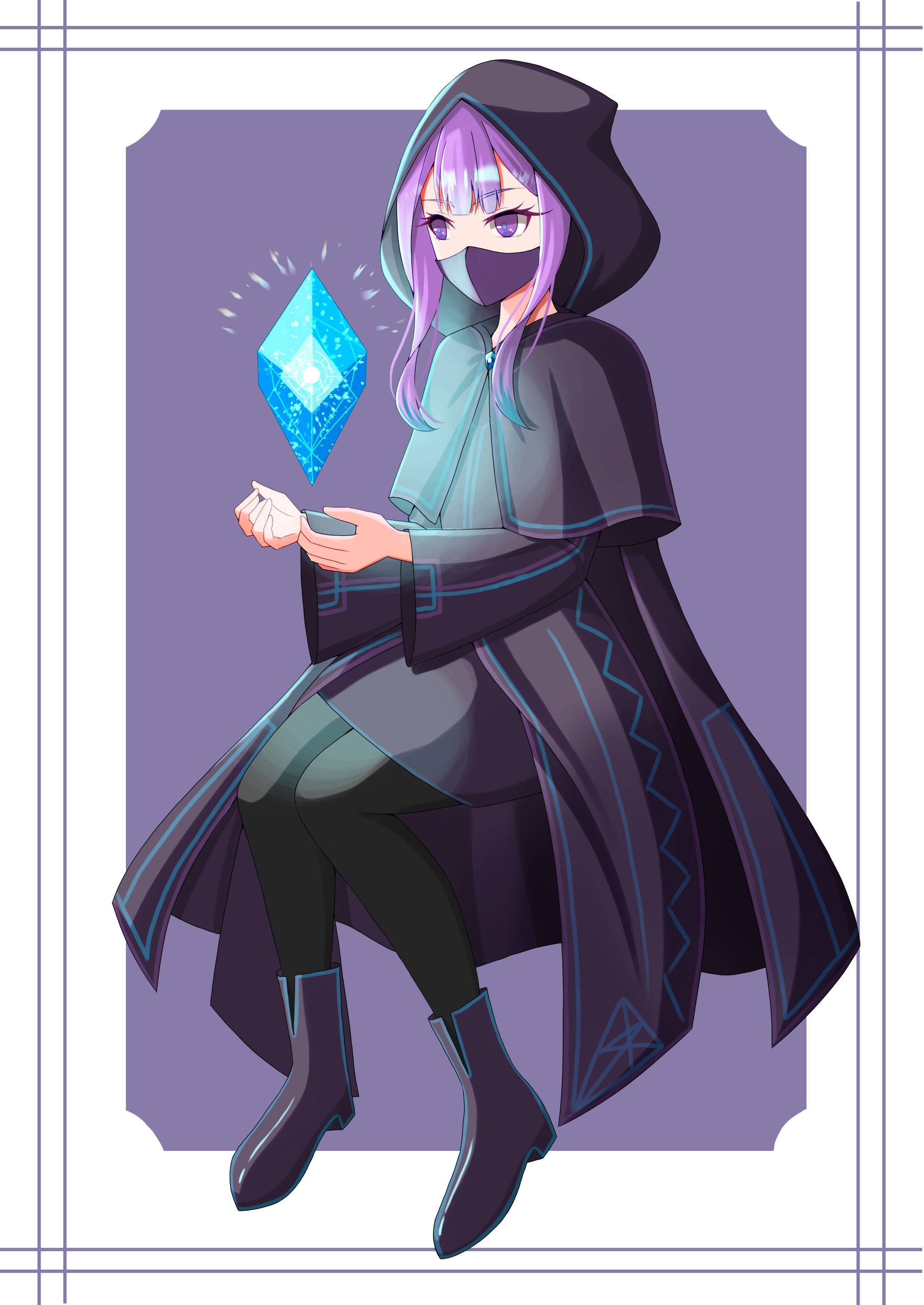 【ご依頼品】創作キャラクターの一枚絵-1