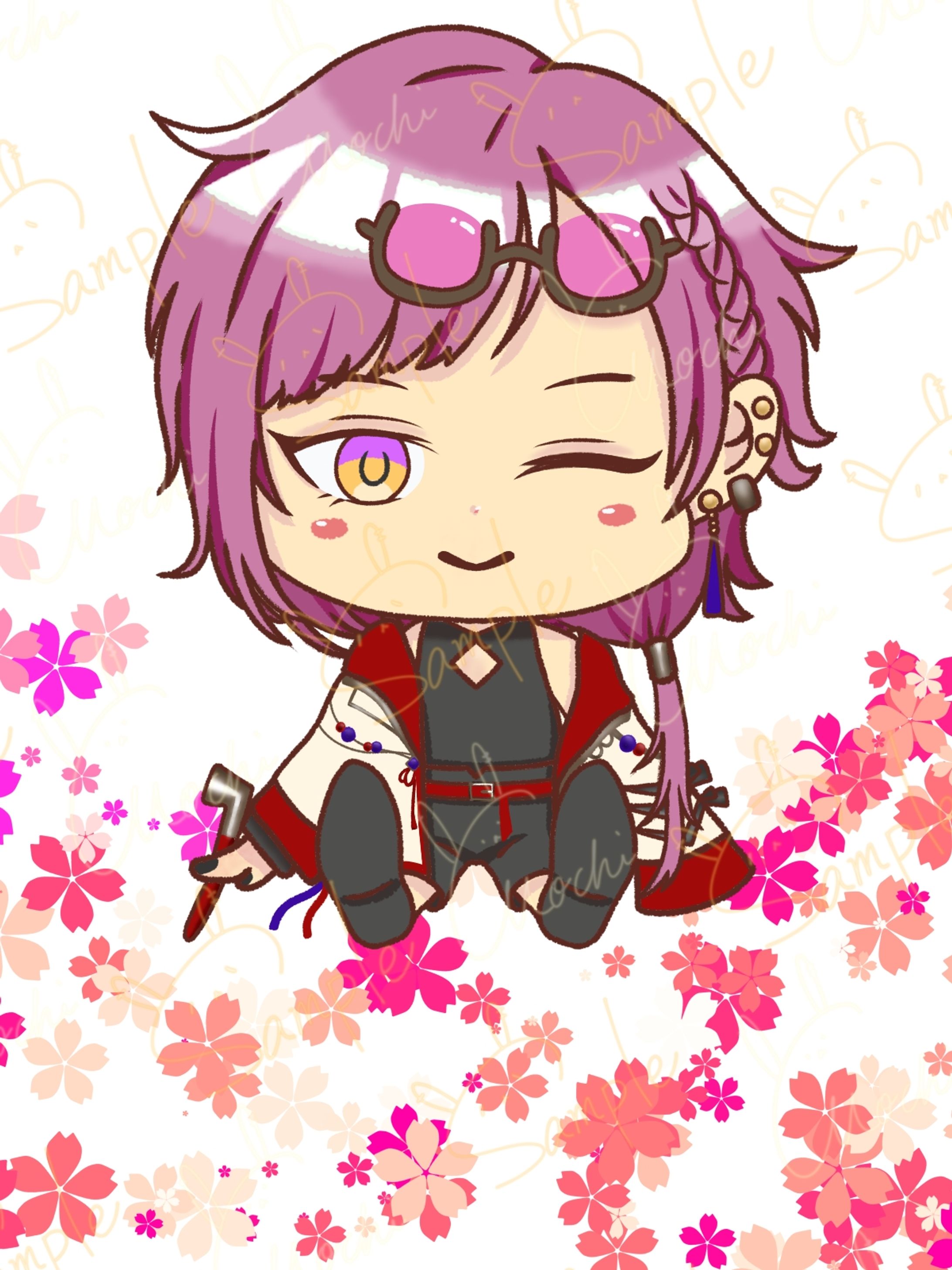 赤城ミヤ様/SD(ミニキャラ)ご依頼-1