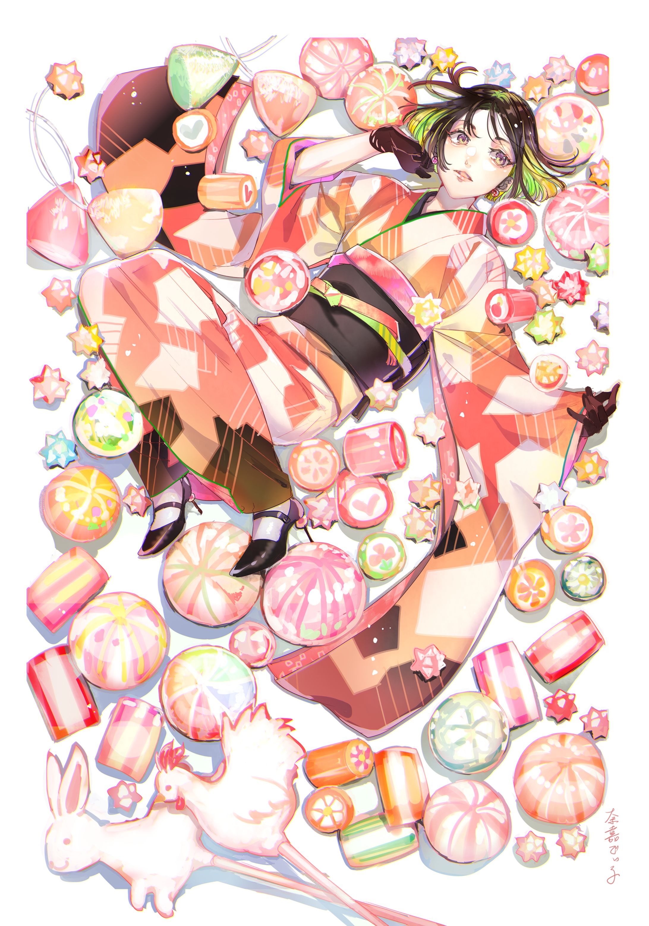 創作イラスト-和風（１）-1