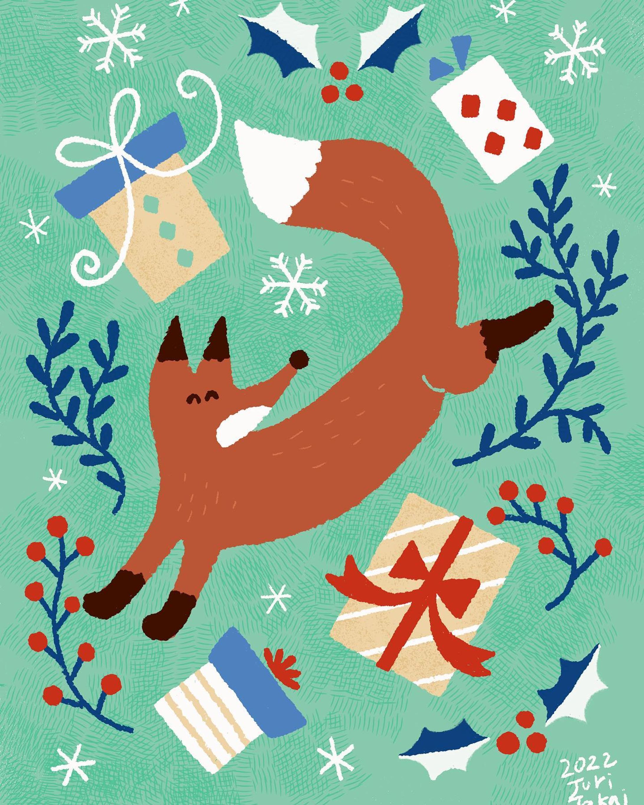 ギフトボックスとキツネ

クリスマスイラストとして描いたもの。

#christmas #adobephotoshop 
#illustration #fox #giftbox 
#artwork #artofinstagram 
#animalillustration #illustrationartists 
#クリスマス #キツネ #ギフトボックス 
#イラストレーター #高井じゅり 
#1日1絵 #イラスト 
#december #kidlit #kidlitart 
#kidlitillustration #動物イラスト-1