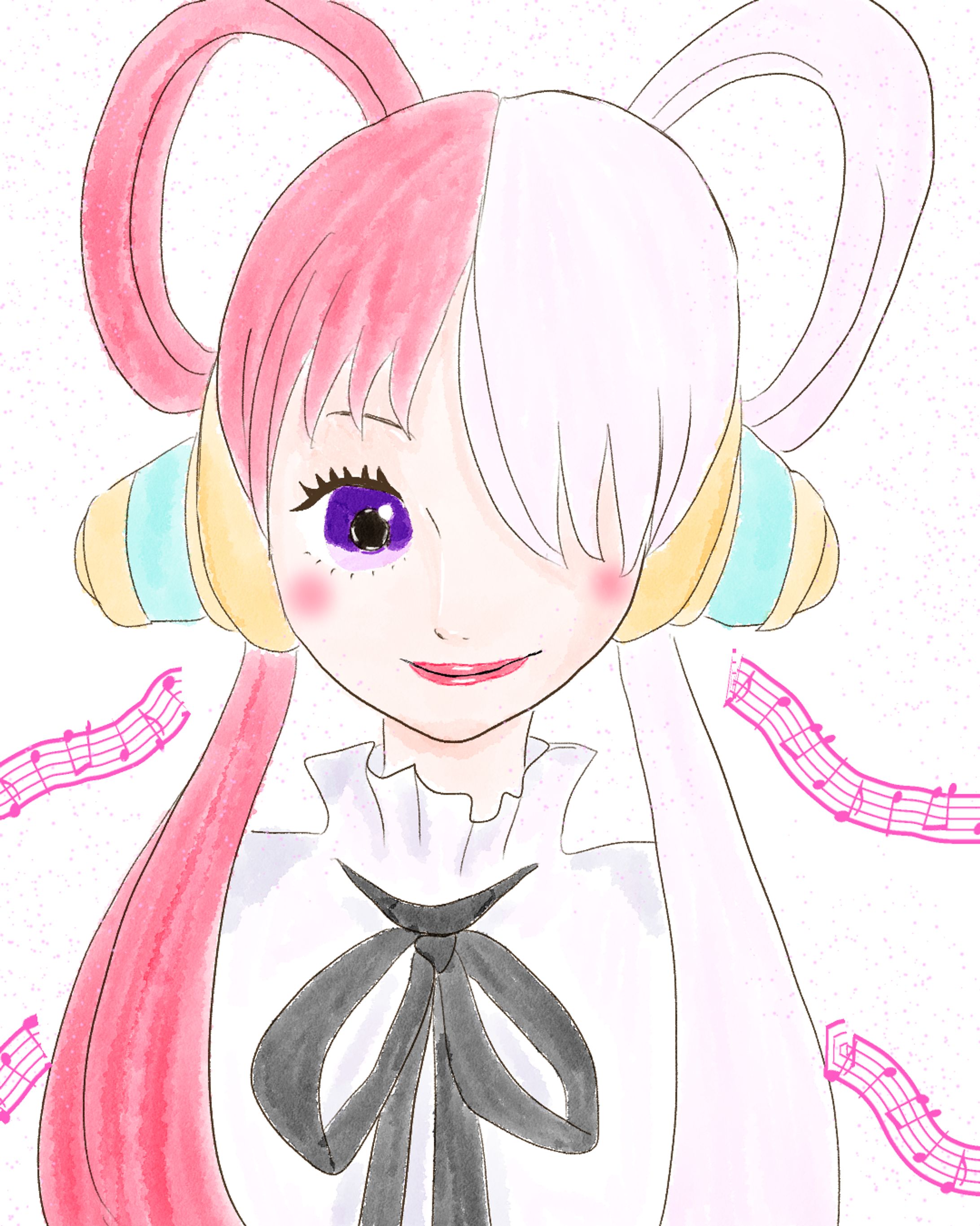 ワンピース　うた　ファンアート-1