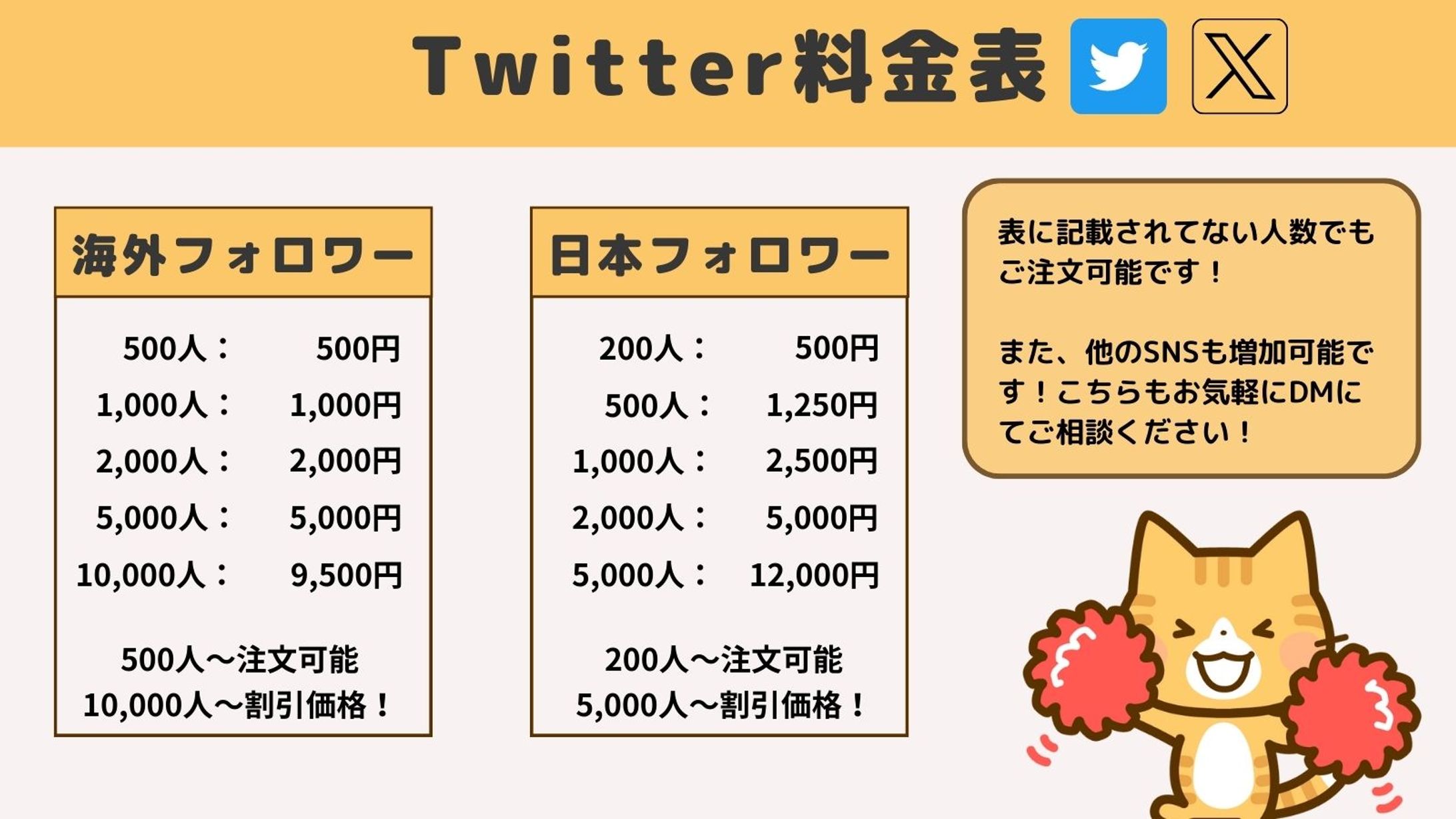 Twitter料金表-1
