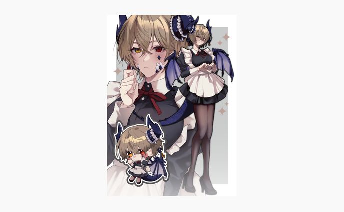 コミッションサイト「skeb」ご依頼イラスト
