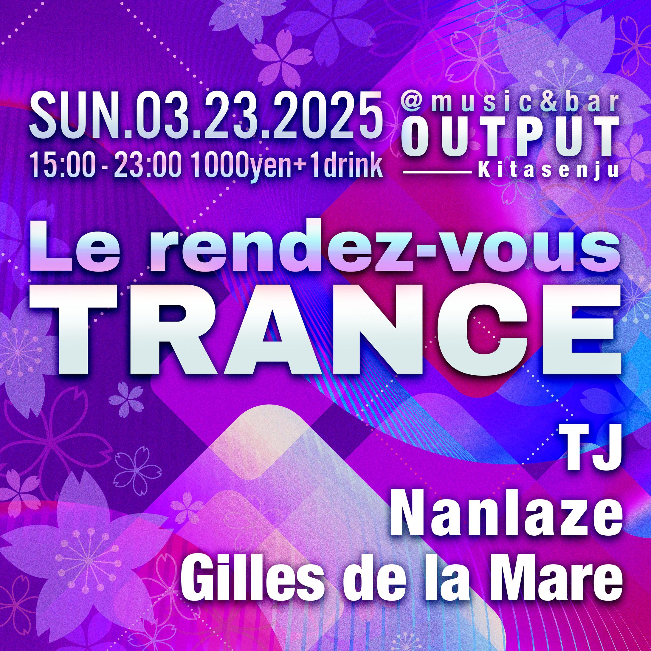 LE RENDEZ VOUS TRANCE 2025.3.23-1