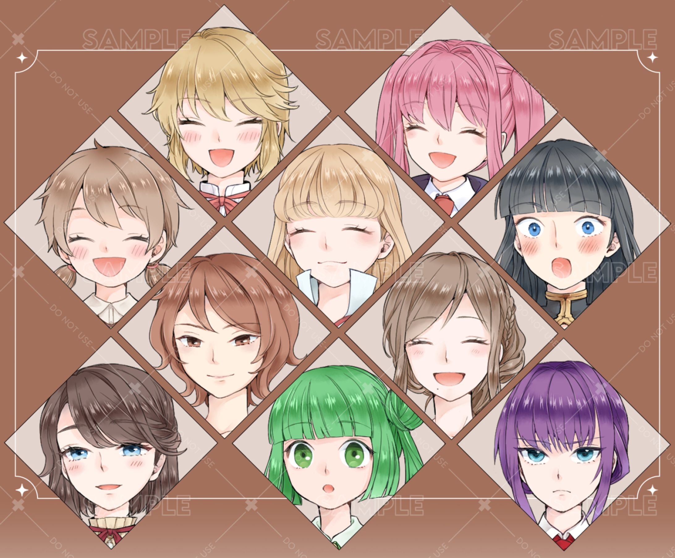 同人ゲーム用イラスト-1