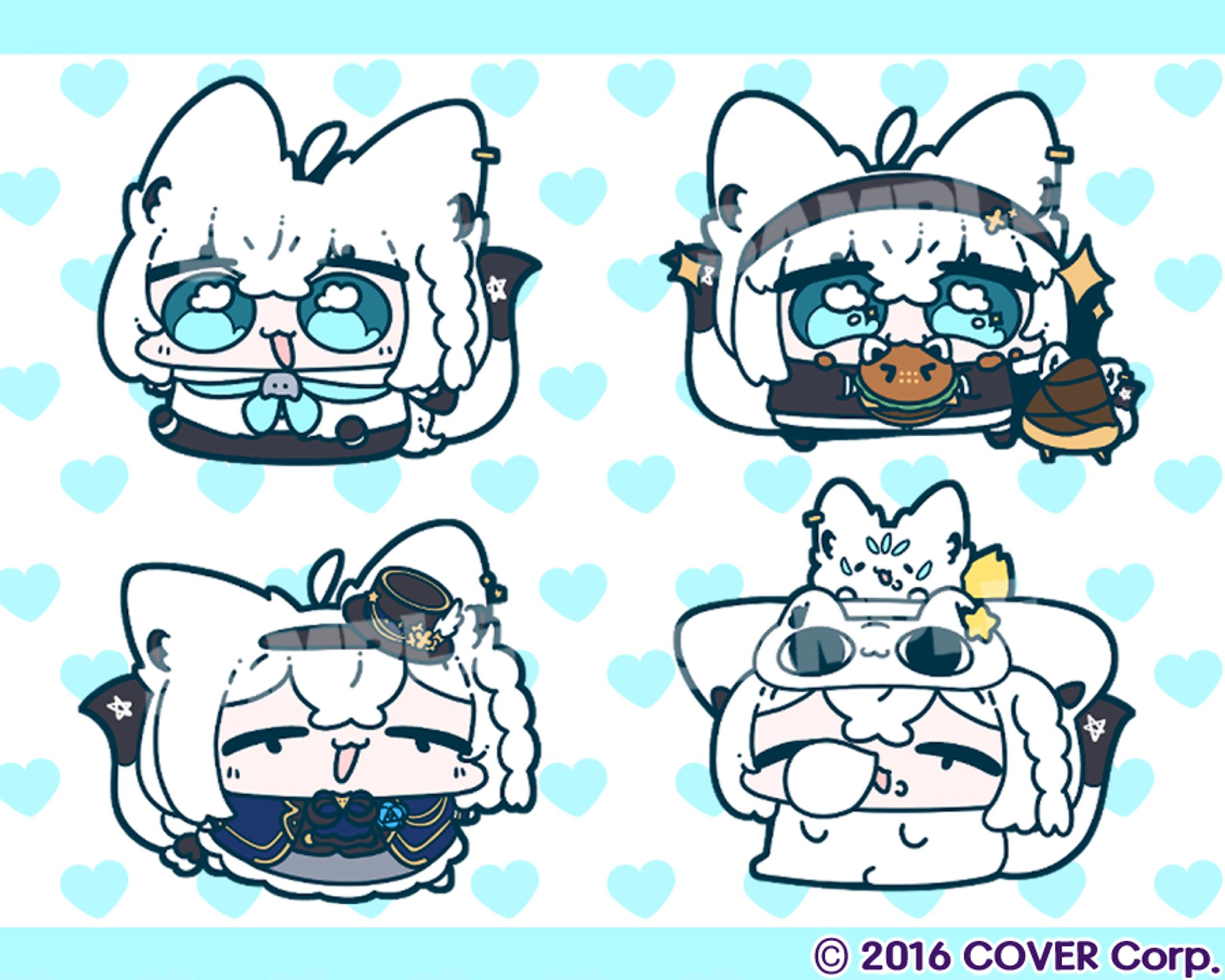 ホロライブ 白上フブキ様 グッズイラスト-1