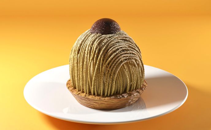 blender練習　モンブラン