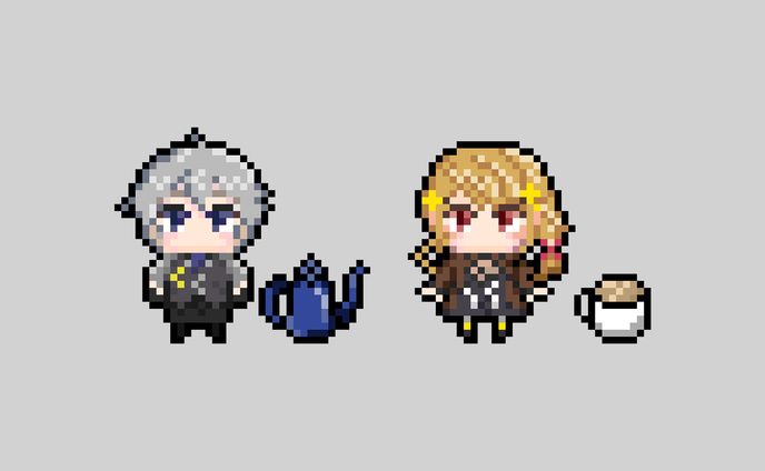 design、ピクセルアート