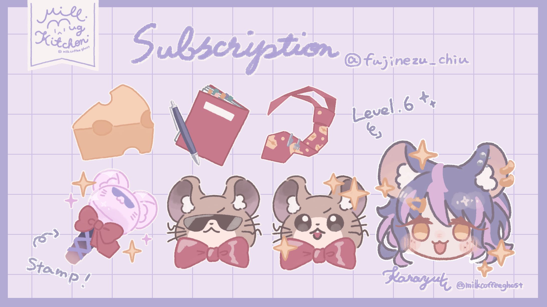 🍮 Stamp, Badge-1