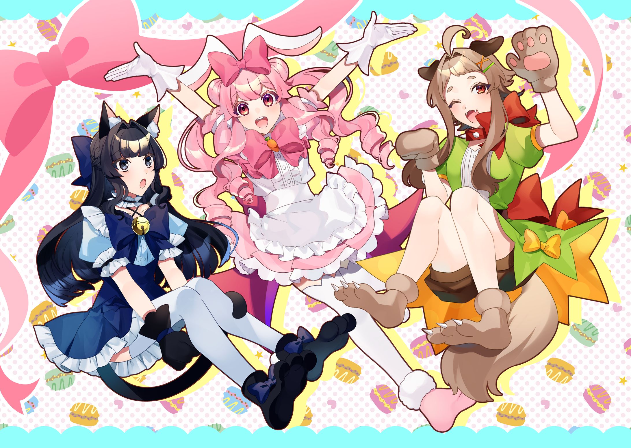 動物×魔法少女(2枚)-1