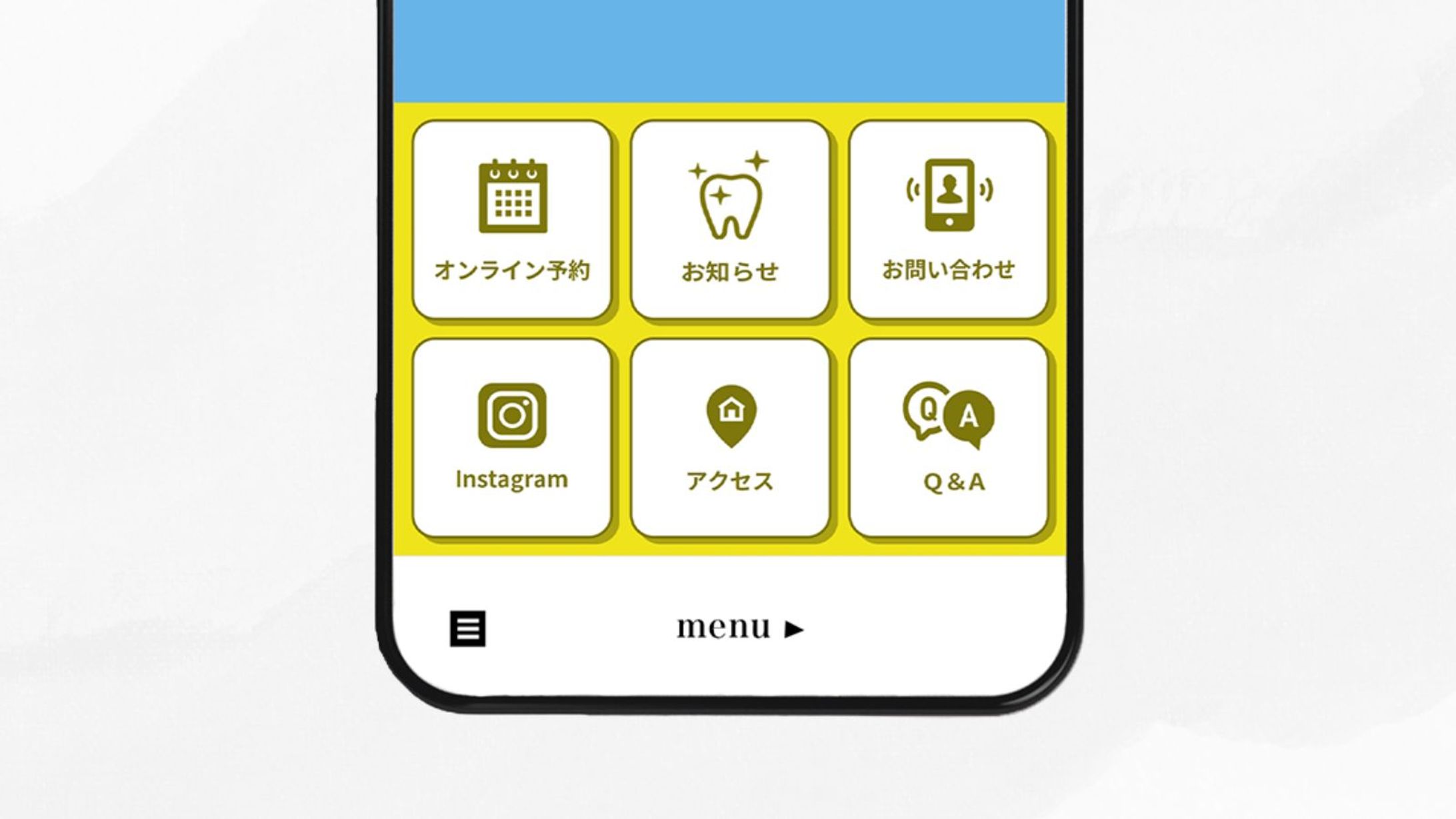 【 LINEリッチメニュー 】歯科医院-1