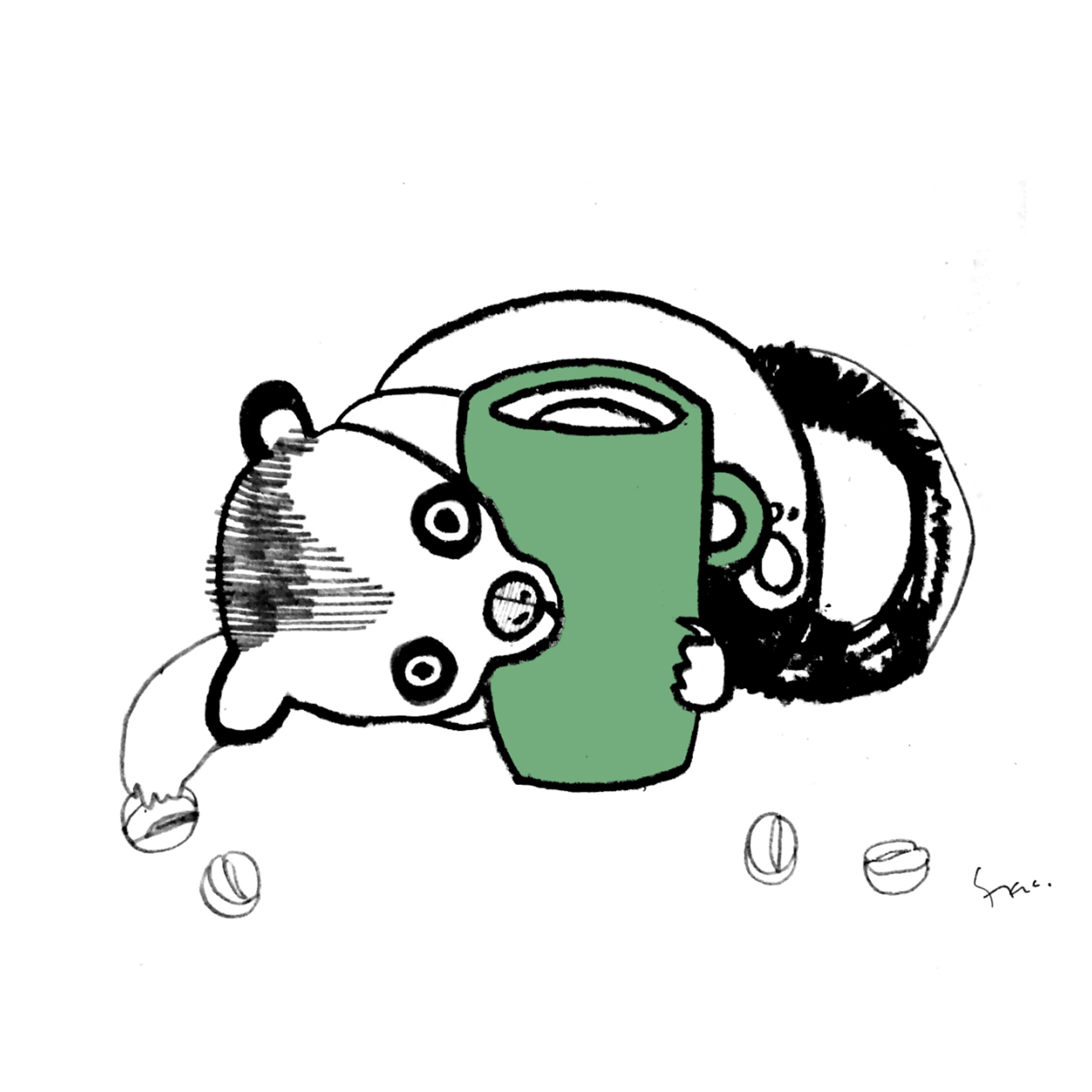 ジャコウネコとコーヒー-1