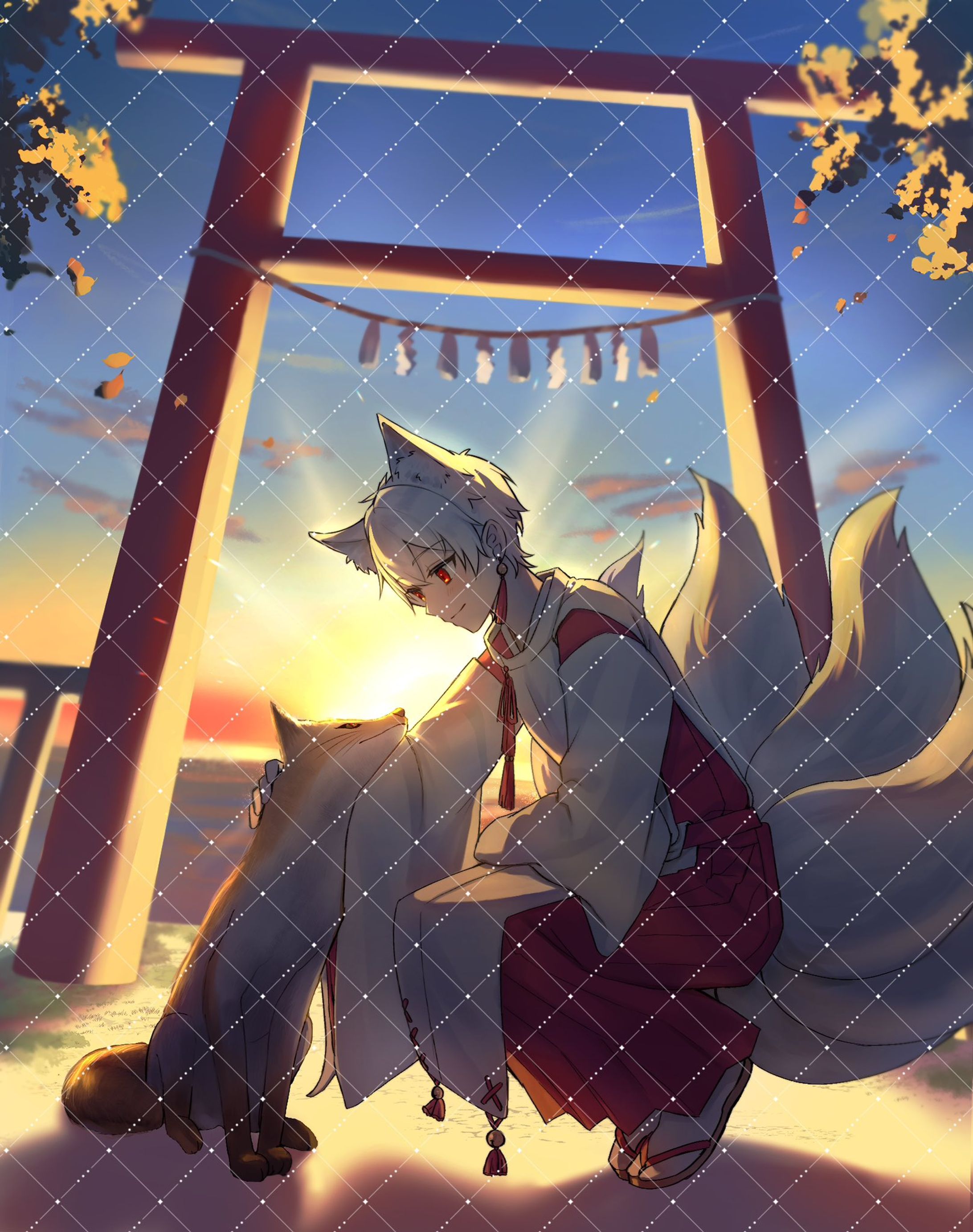 【お仕事】天乃ライさま１枚絵【個人】-1