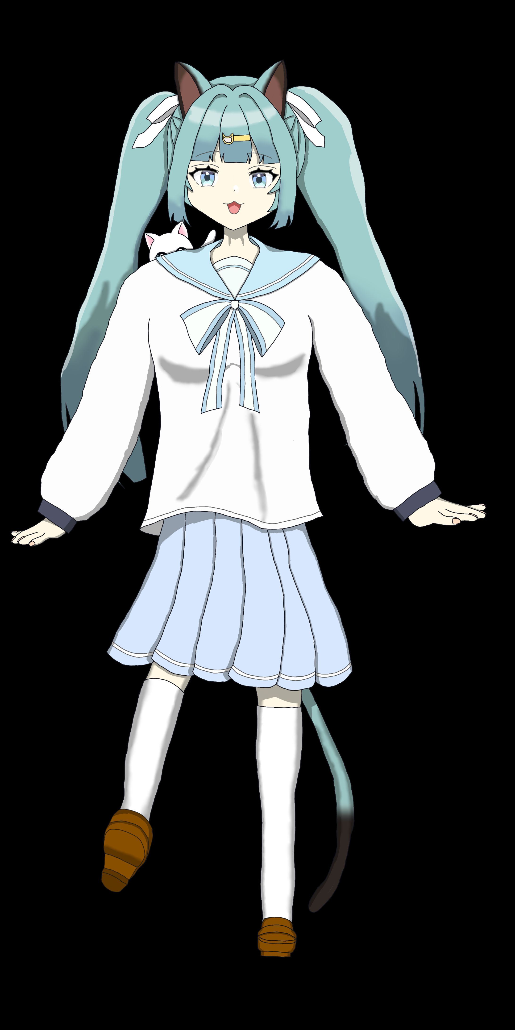 立ち絵　セーラー服-1