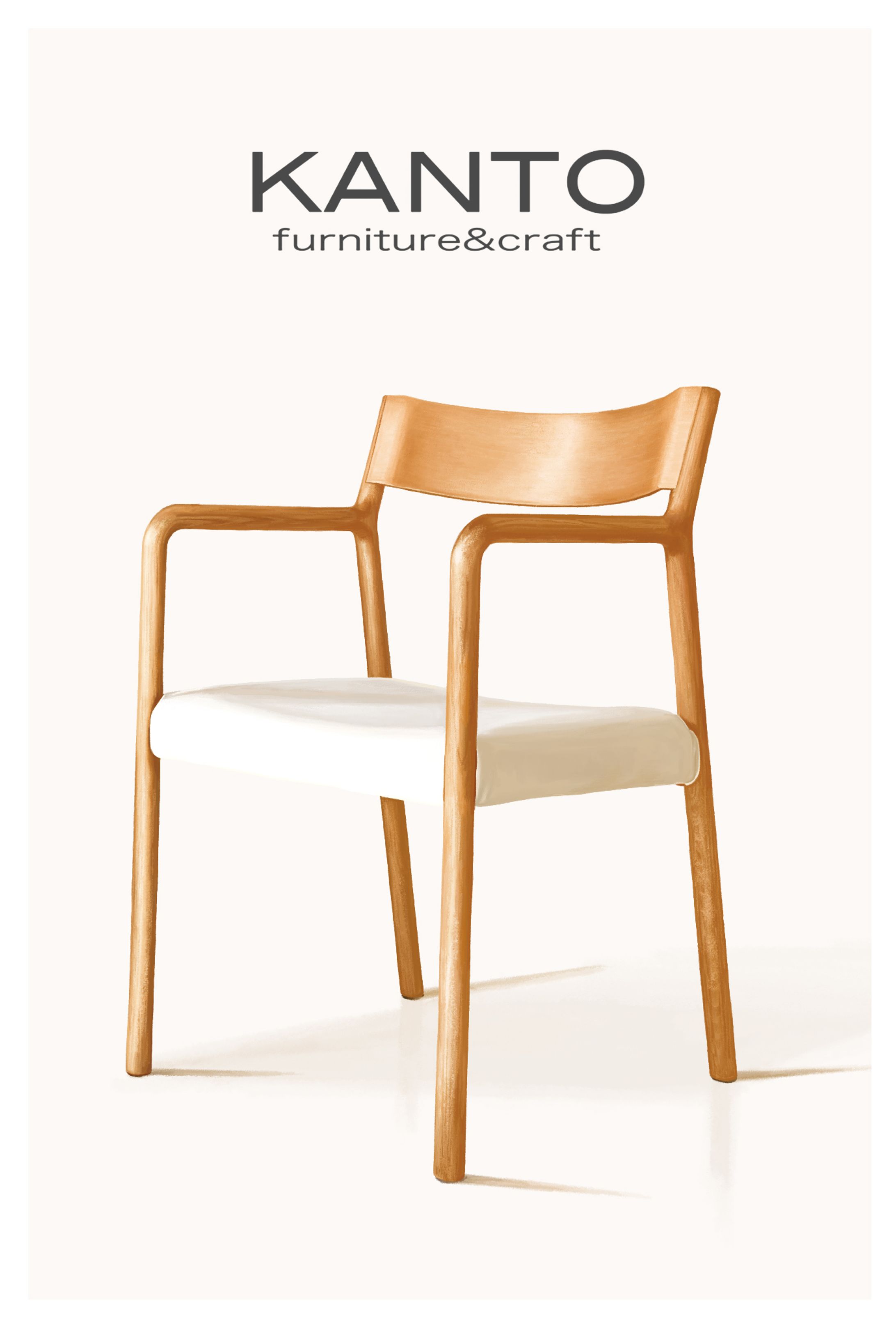 [work]KANTO furniture &craft 様　ポストカード（burrow様展示）-1